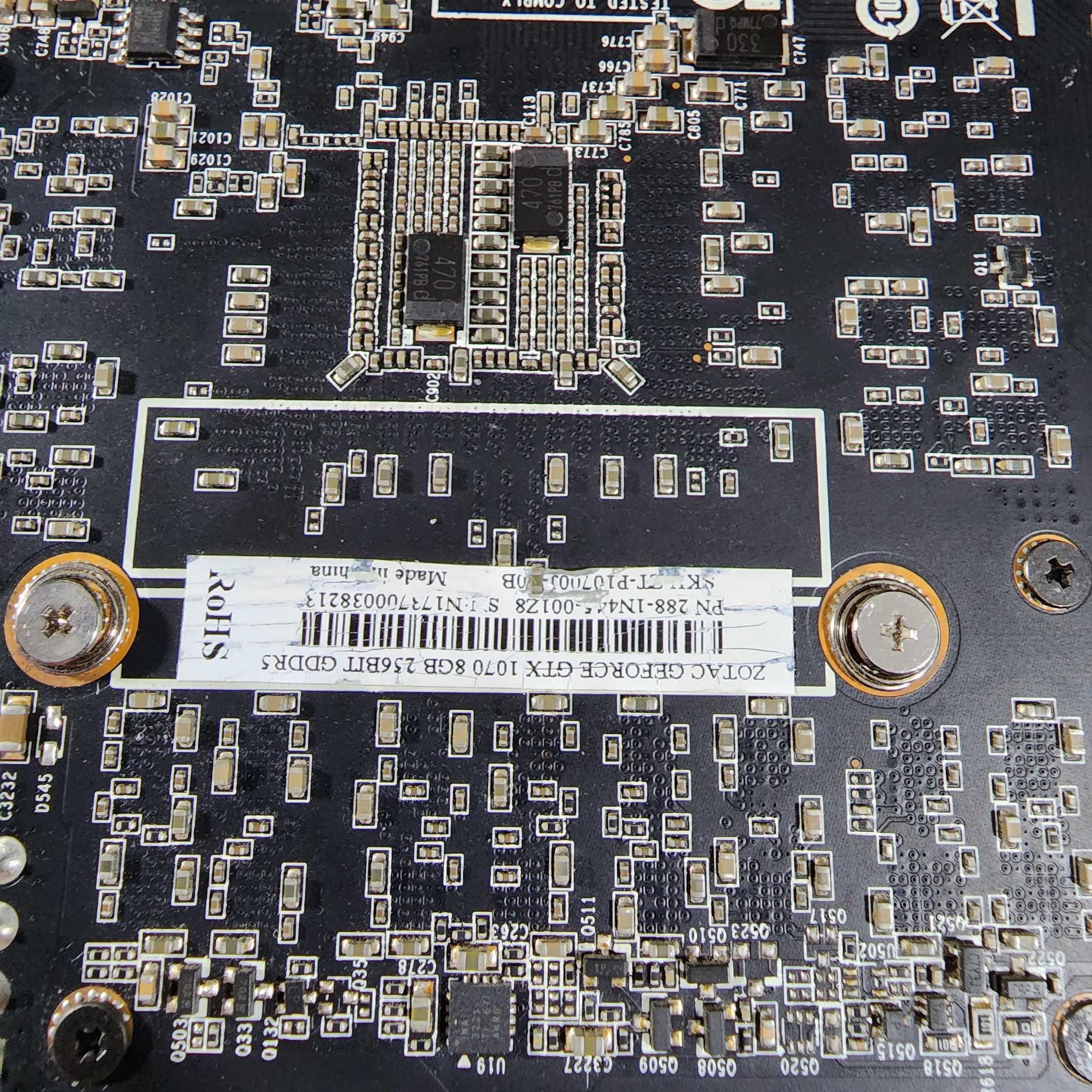 ZOTAC OEM GTX 1070 8GB GDDR5