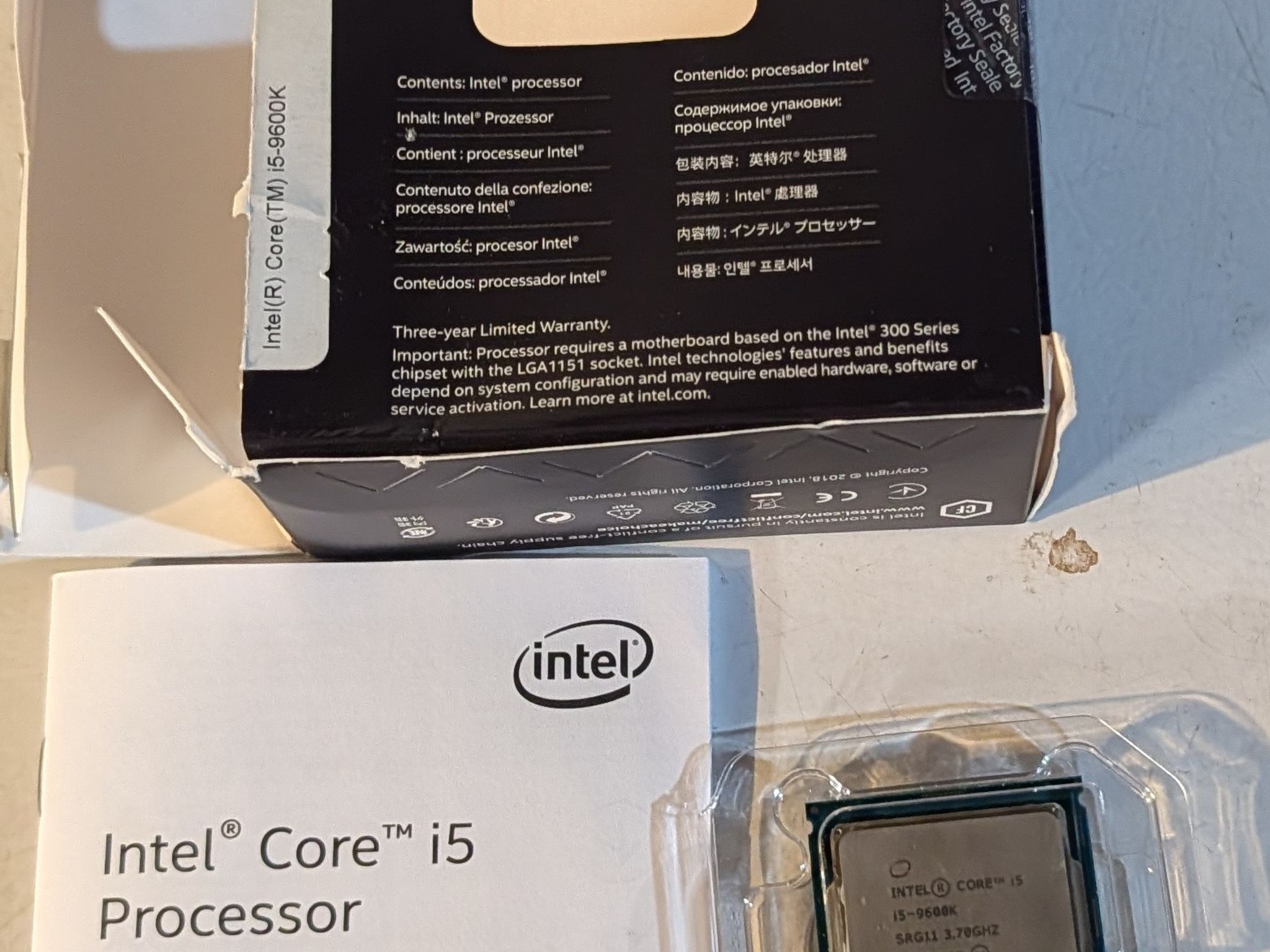 Intel Core i5-9600K