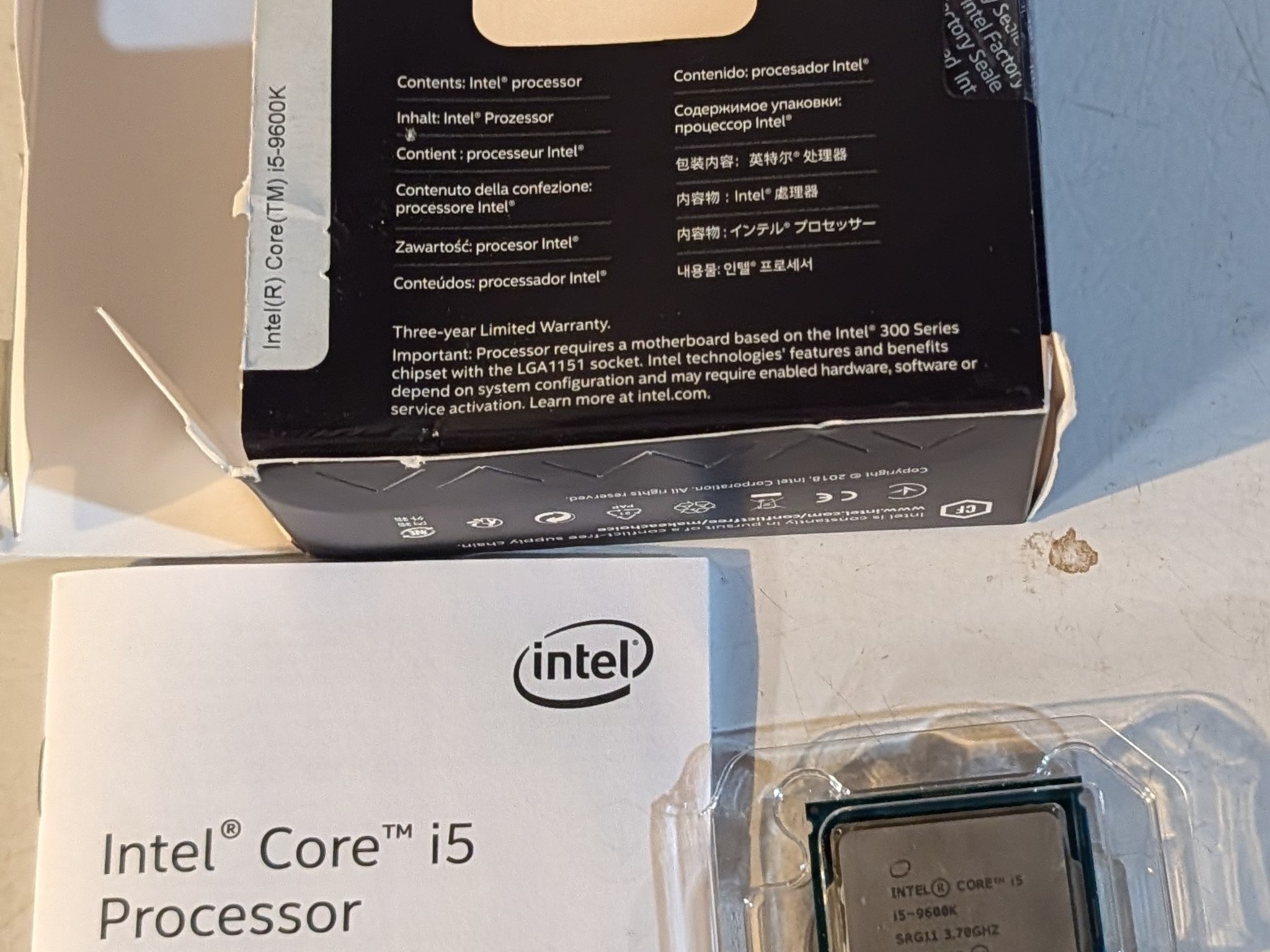 Intel Core i5-9600K
