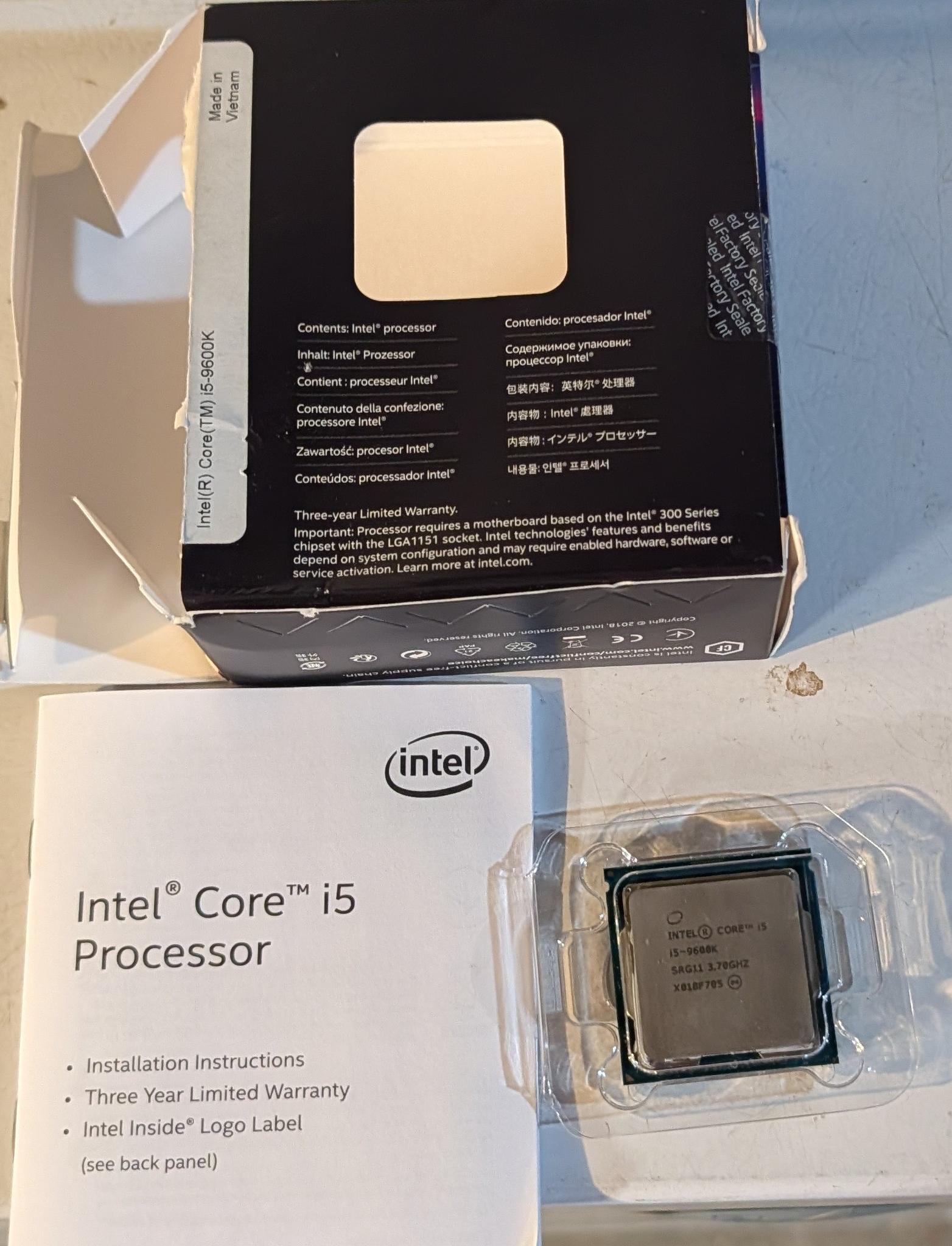 Intel Core i5-9600K