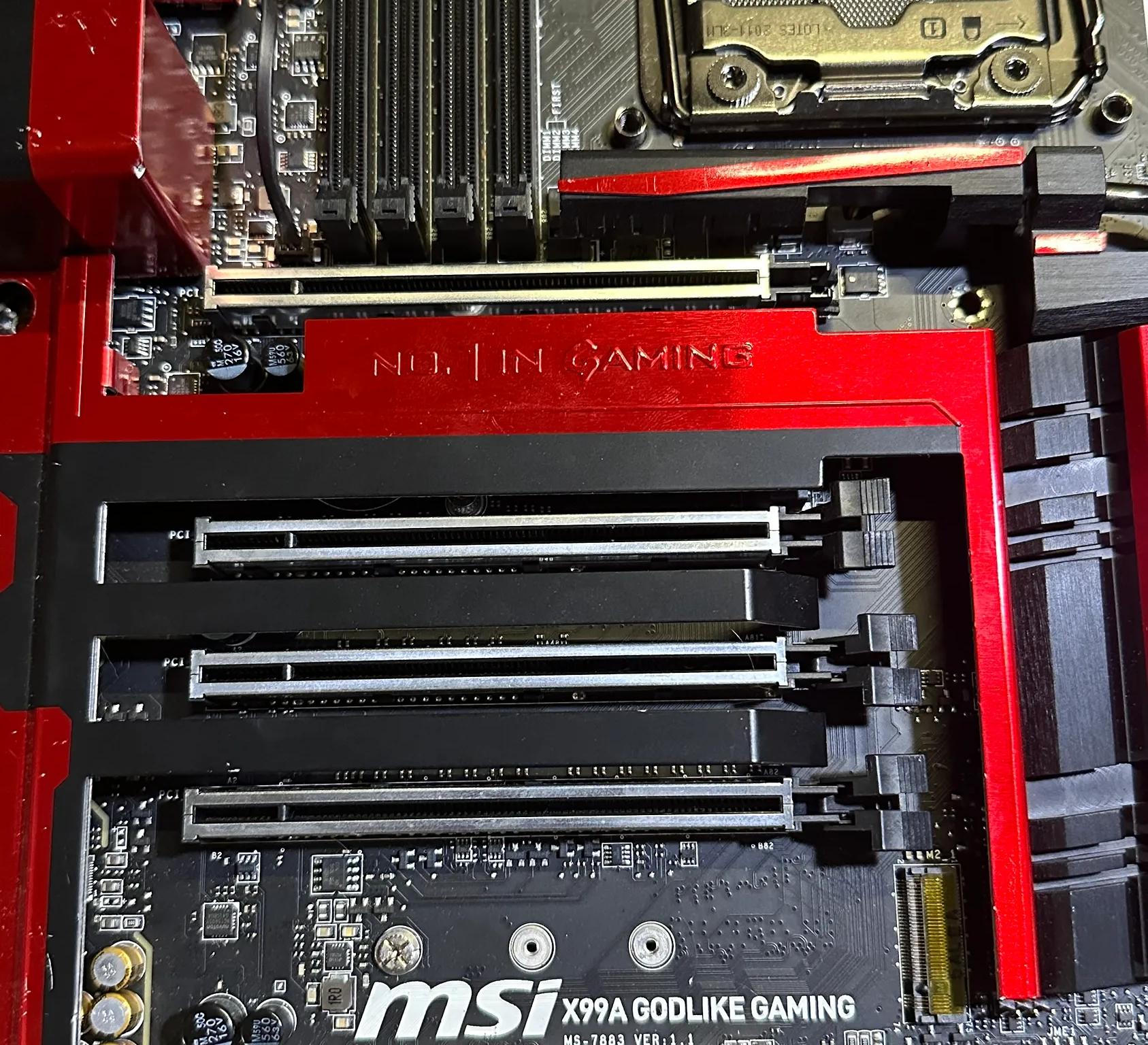 MSI X99A Godlike Gaming WIFI Motherboard X99 LGA2011-V3 DDR4 E-ATX Motherboard NOT WORKING