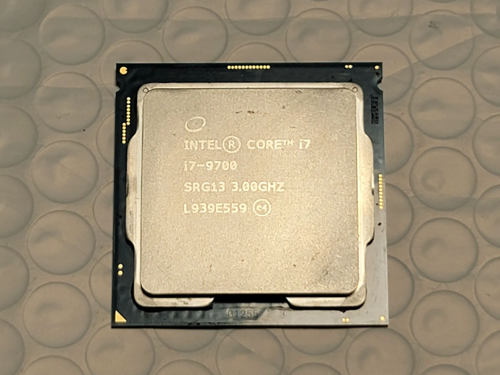 Intel i7 9700 CPU!