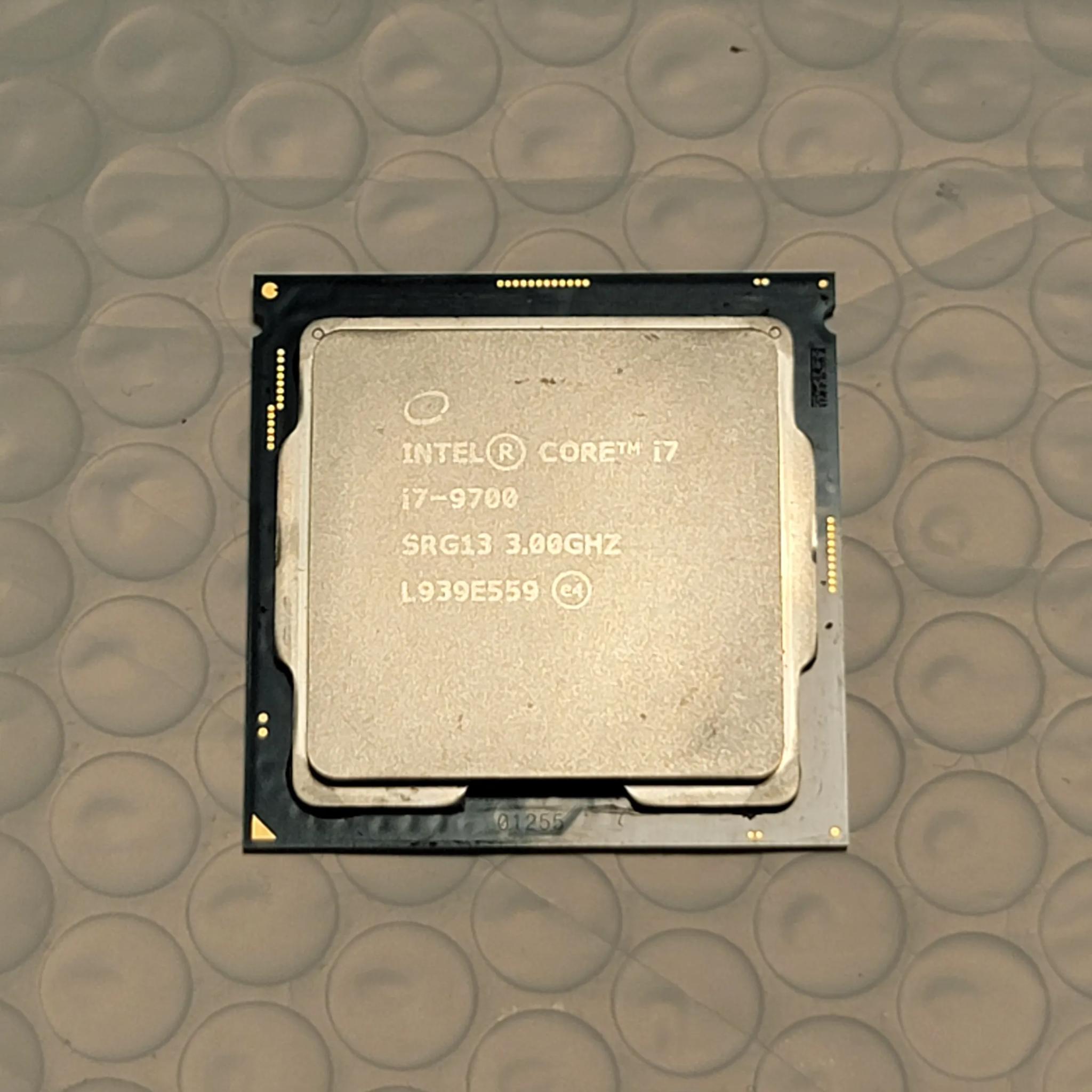 Intel i7 9700 CPU!
