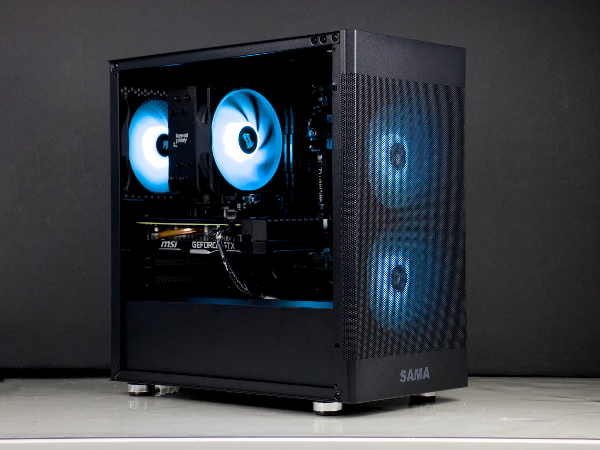 ⚫Powerful Value Gaming PC – Ryzen 7, GTX 1660 Super, 16GB Ram, 500GB SSD - RGB/WiFi/BlueTooth⚫