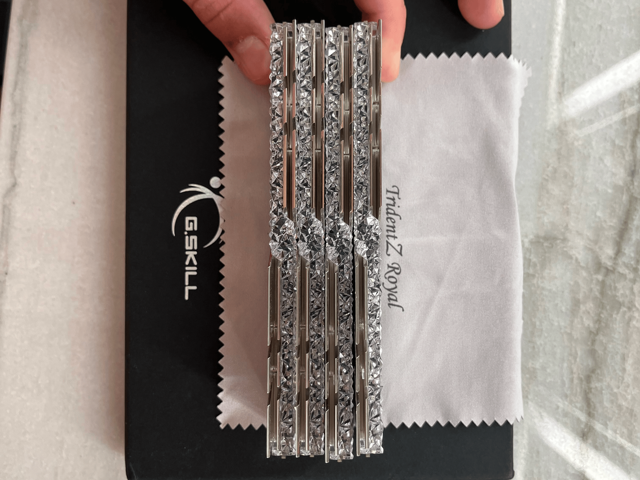 Gskill Tridentz Royals 4x16GB 3200MHZ Enthusiast Ram Kit