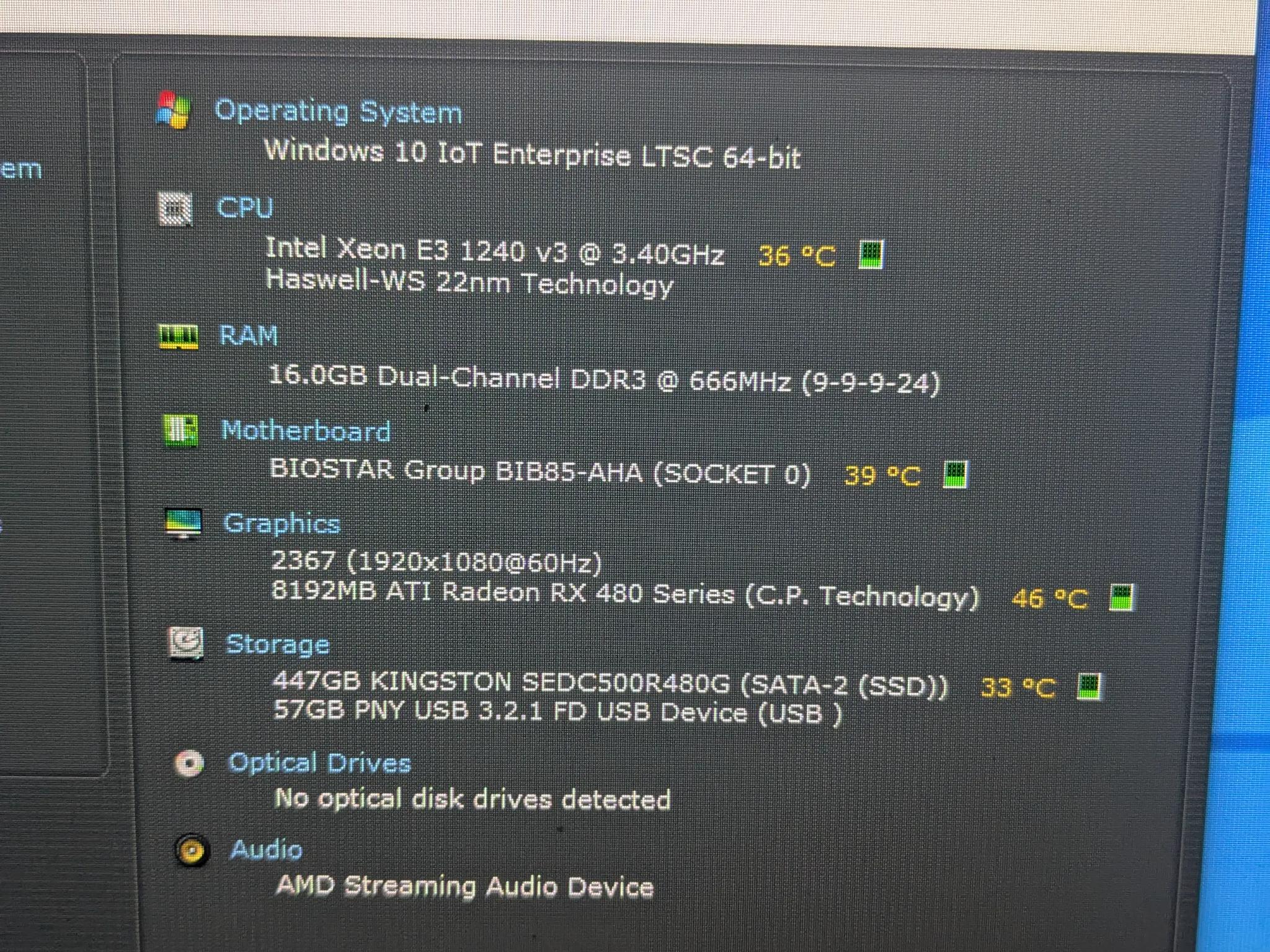 Marvel Rivals Ready | Xeon (same as i7) , 16GB RAM, RX 480 8GB, 480GB SSD, Win10, RGB, Wifi