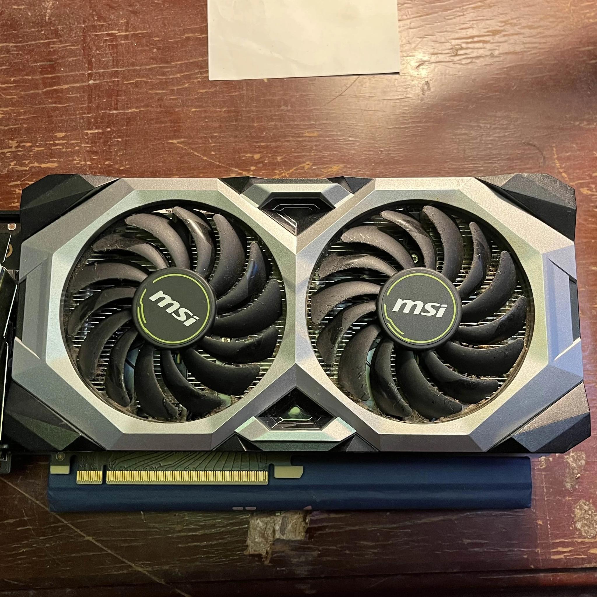 MSI NVIDIA GeForce RTX 2080 Super Ventus XS OC, graphics card