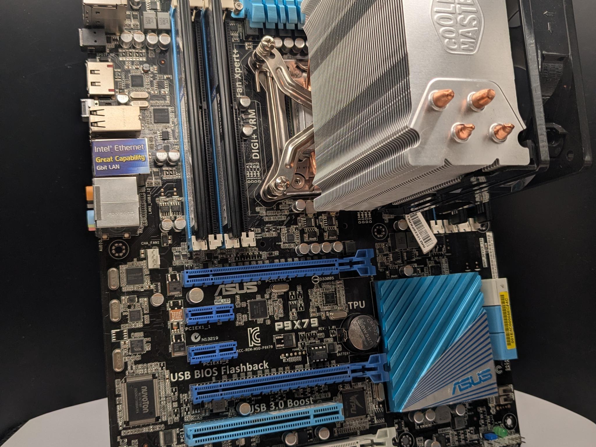 Cpu+ram+motherboard+cooler