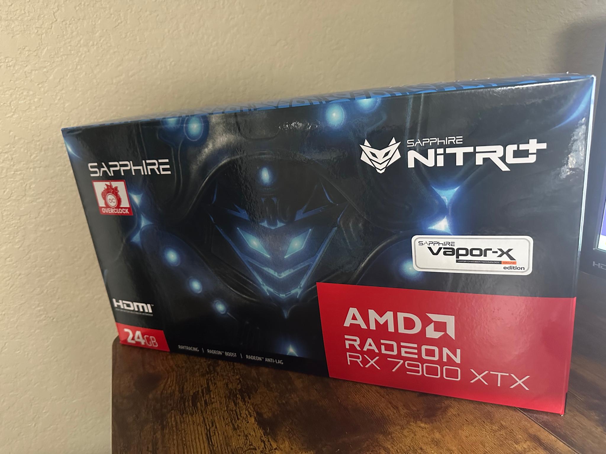 Sapphire nitro+ 7900 xtx vapor