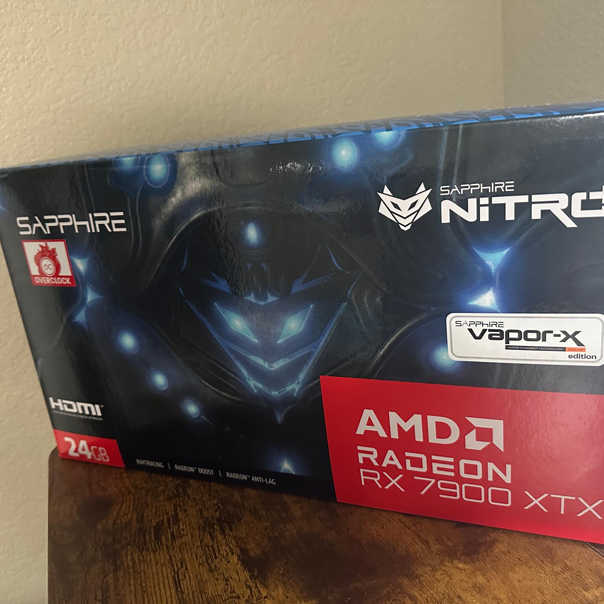 Sapphire nitro+ 7900 xtx vapor
