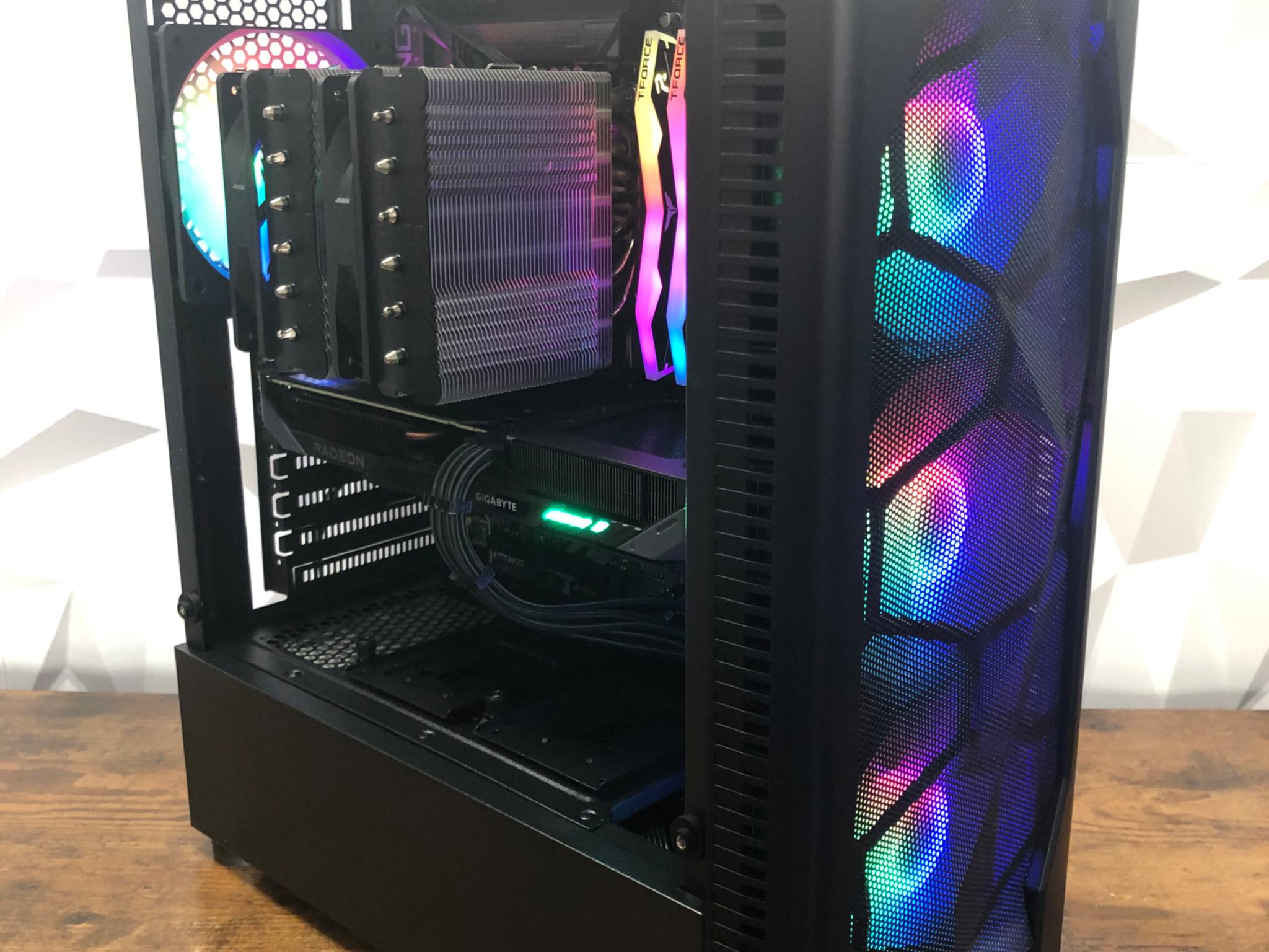 RGBEAST🌈7700X💥9060XT 16GB🌈NEW BUILD!