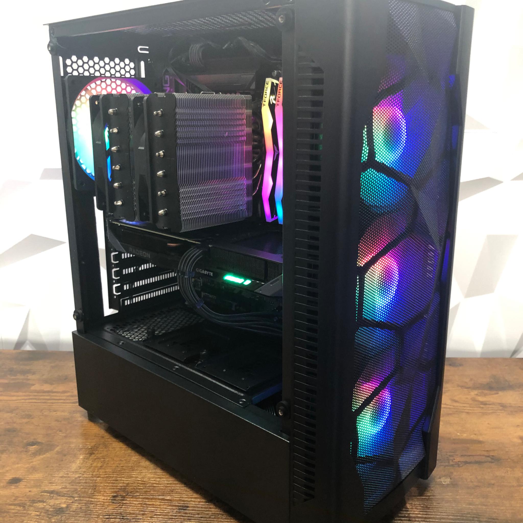 RGBEAST🌈7700X💥9060XT 16GB🌈NEW BUILD!