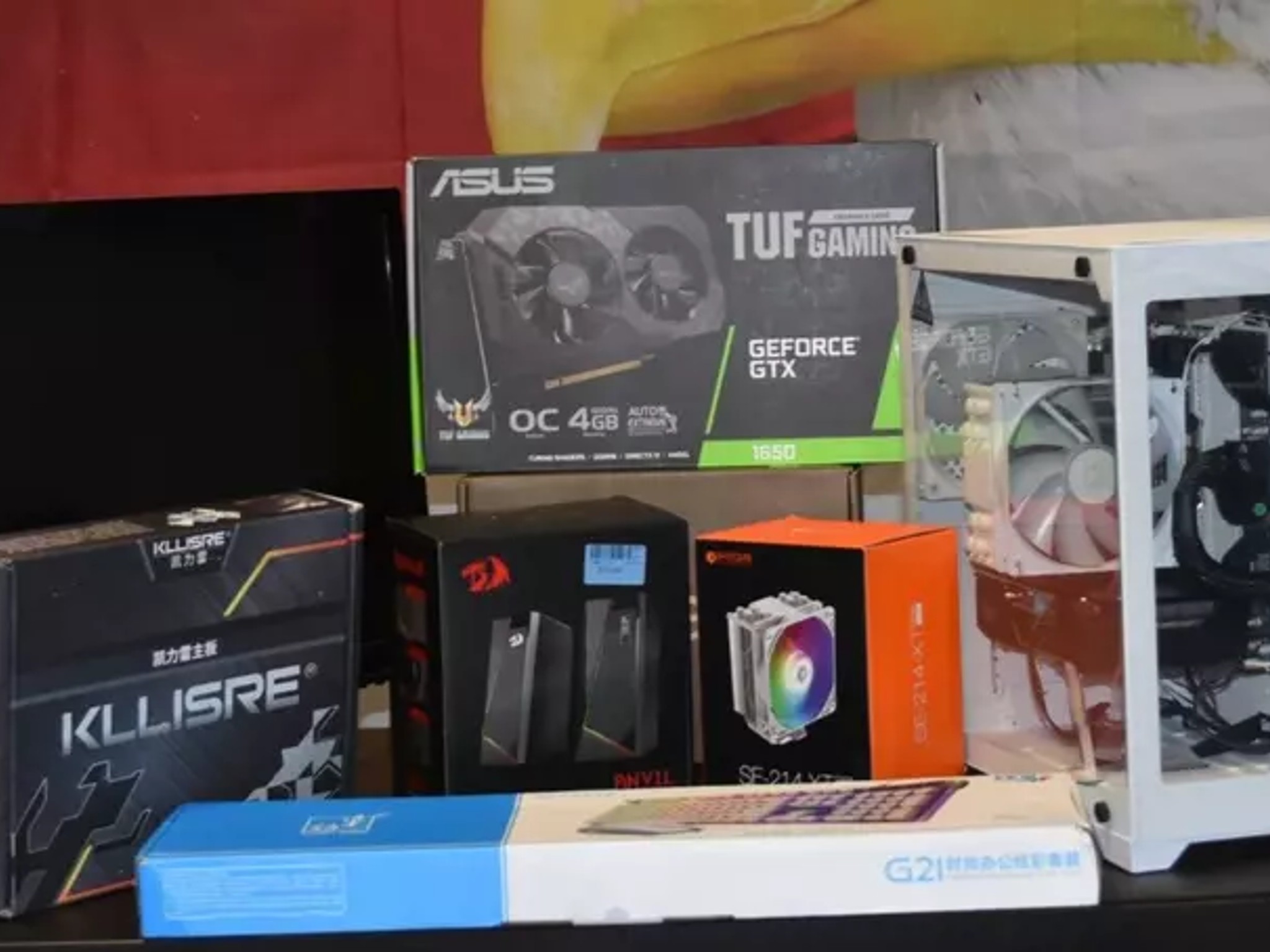 GAMING PC INTEL XEON 16 GB RAM GTX 1650 OC 4GB 1TR NVME SPEAKERS +KEYBOARD MOUSE