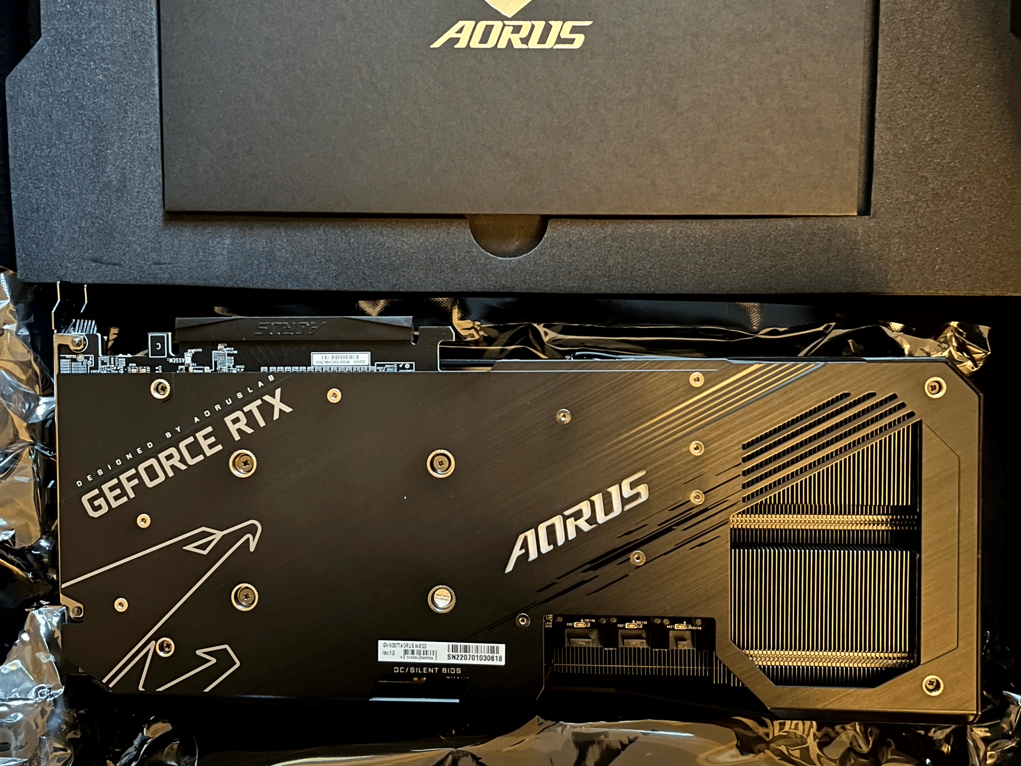 AORUS GeForce RTX™ 3070 Ti MASTER 8G