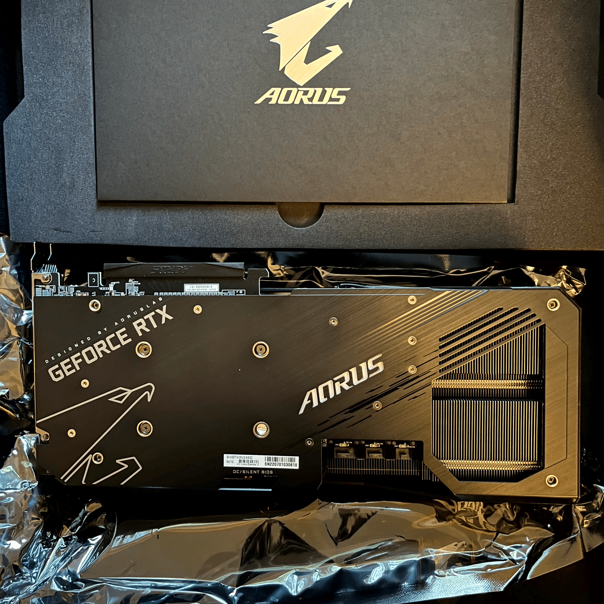 AORUS GeForce RTX™ 3070 Ti MASTER 8G
