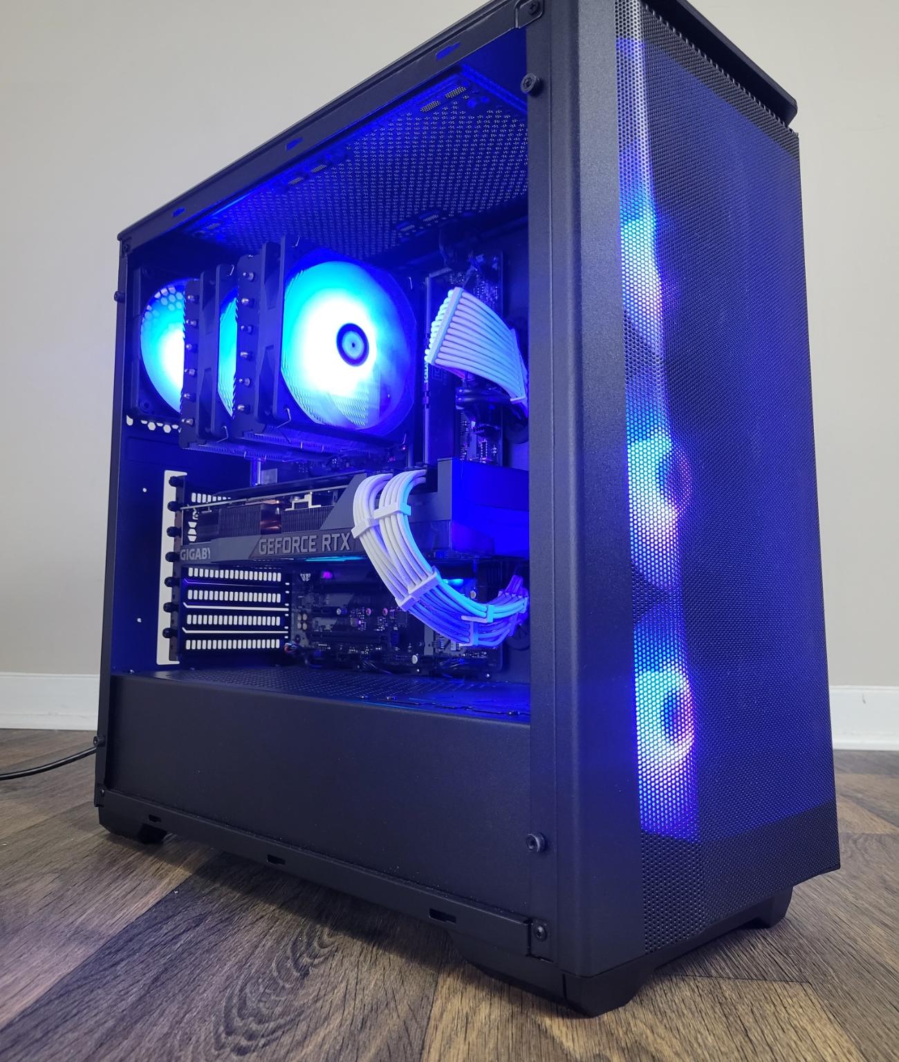 Gaming Desktop PC - i5-12600k - RTX 3080 - 32 GB Ram - 1 TB SSD NVME