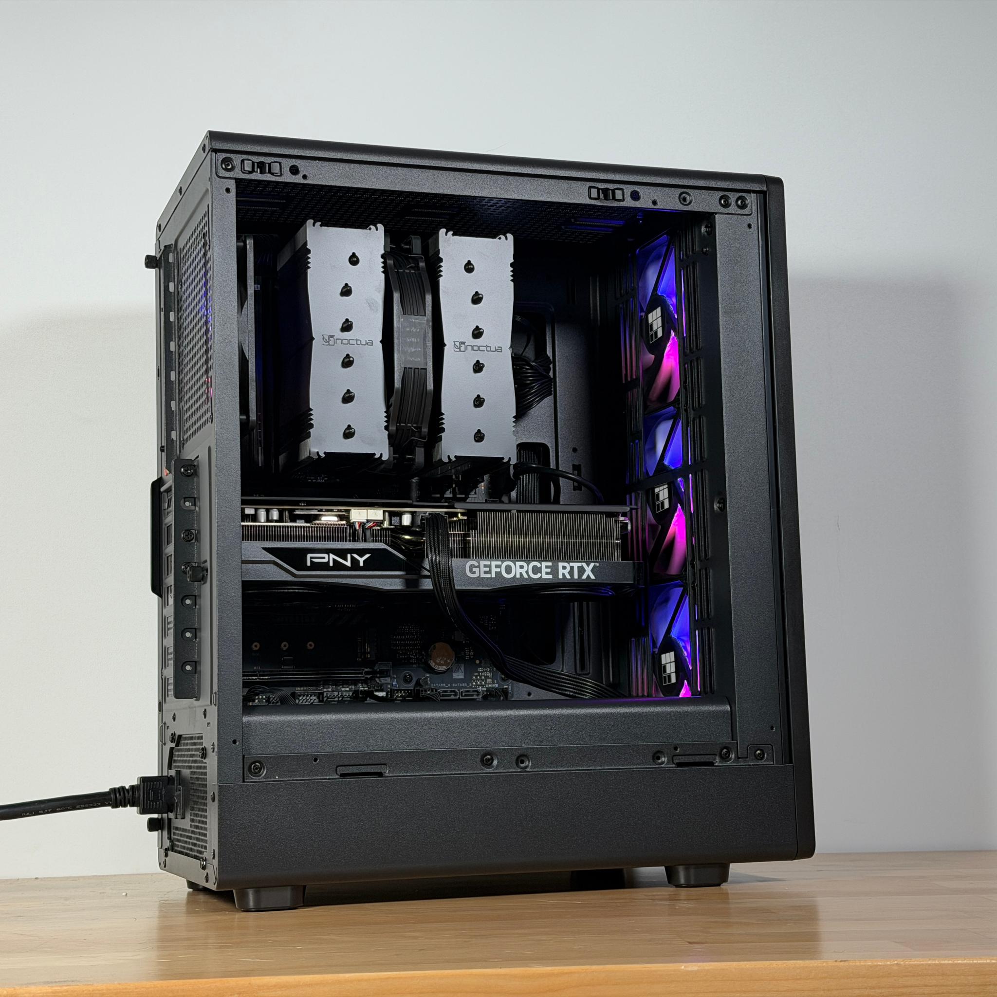 RTX 5070ti Ryzen 7 9800x3d Gaming PC 64gb DDR5 2tb SSD