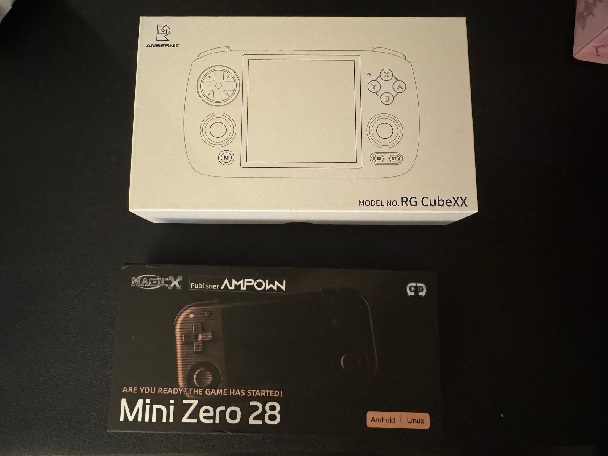 RG cube XX + Mini Zero 28