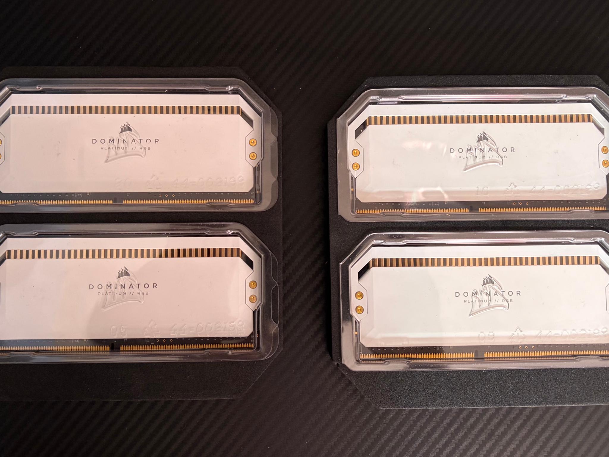 Corsair Dominator Platinum // RGB 32gb 3600Mhz