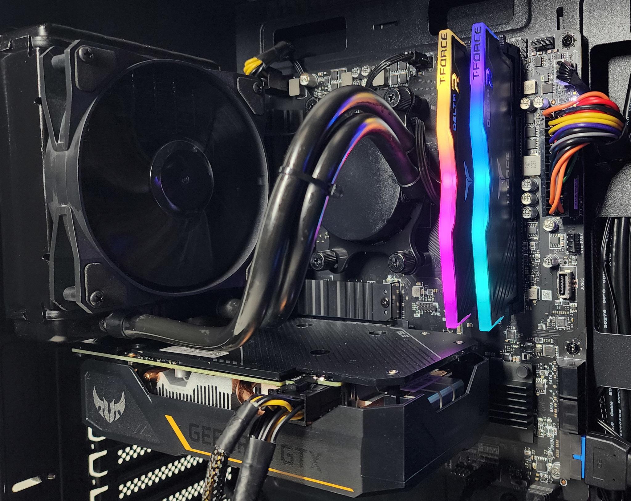 Gaming PC Ryzen 7 5800X 16GB RAM 512GB SSD GTX 1660 Ti 6GB Windows 11 Computer