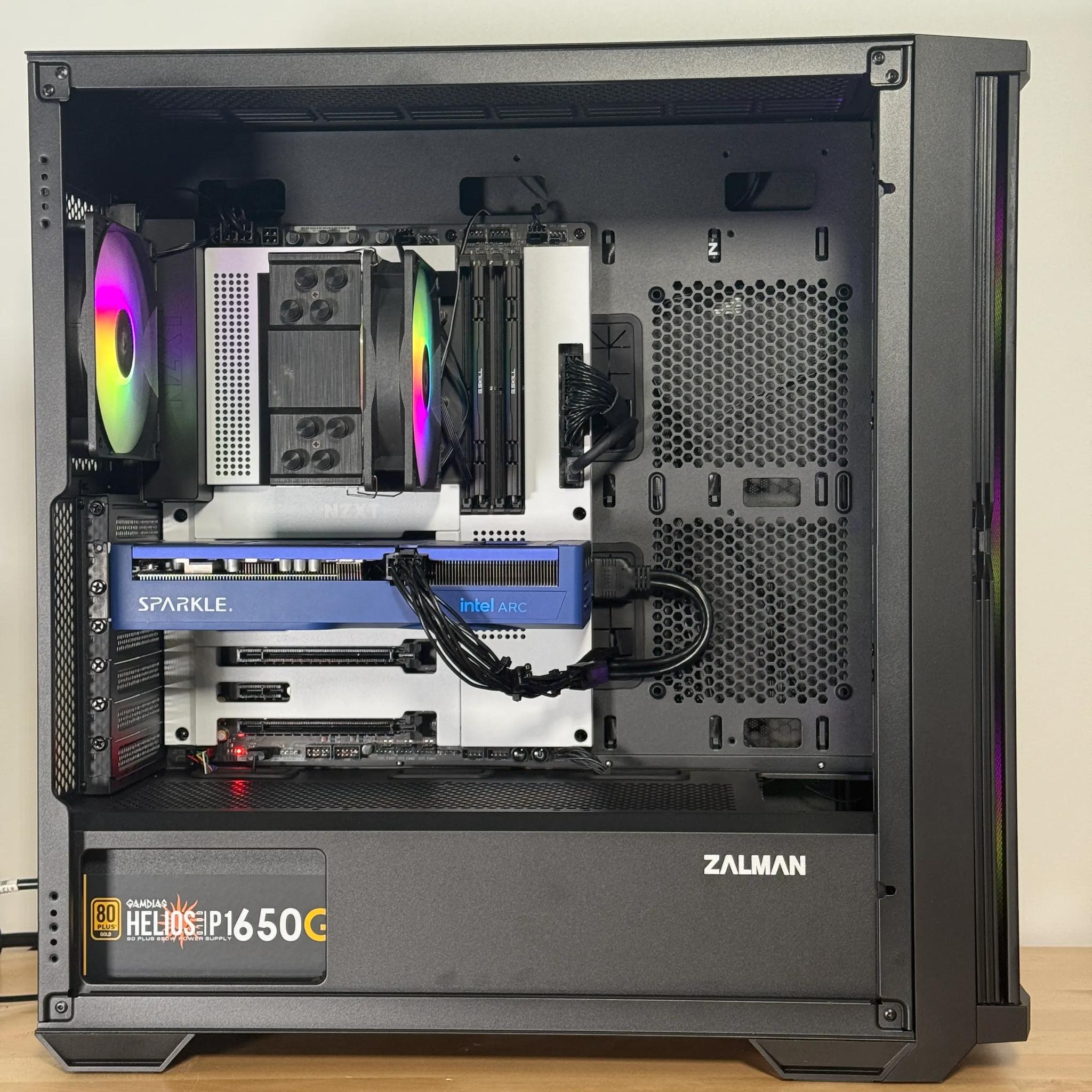 Arc B570 Intel Core i7 12700k Gaming PC