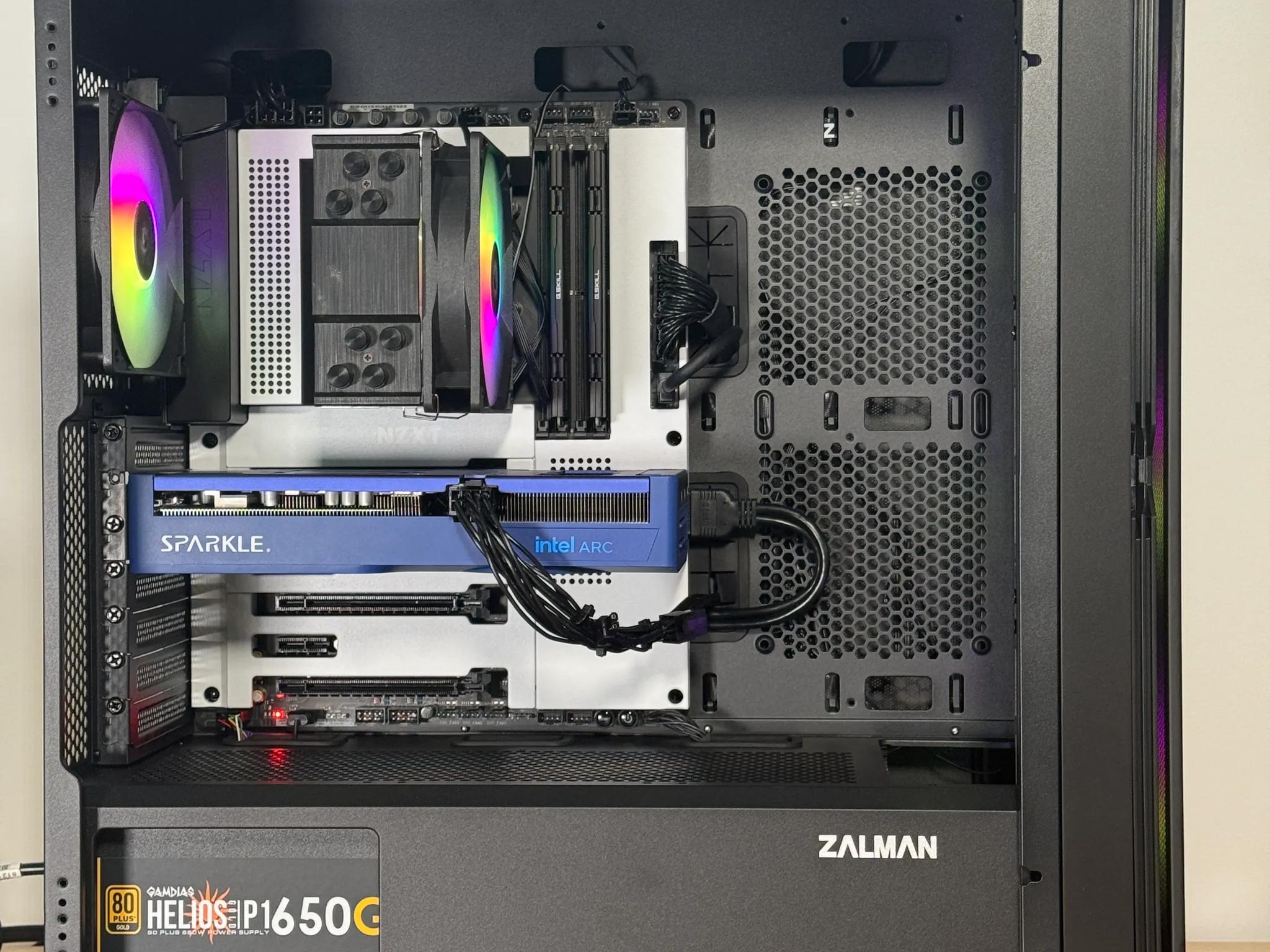 Arc B570 Intel Core i7 12700k Gaming PC