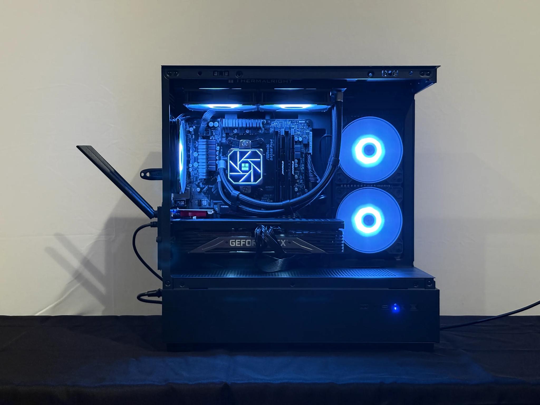 🖤 1440p Gaming PC | RTX 3070 | Ryzen 5 5600 | WiFi + BT