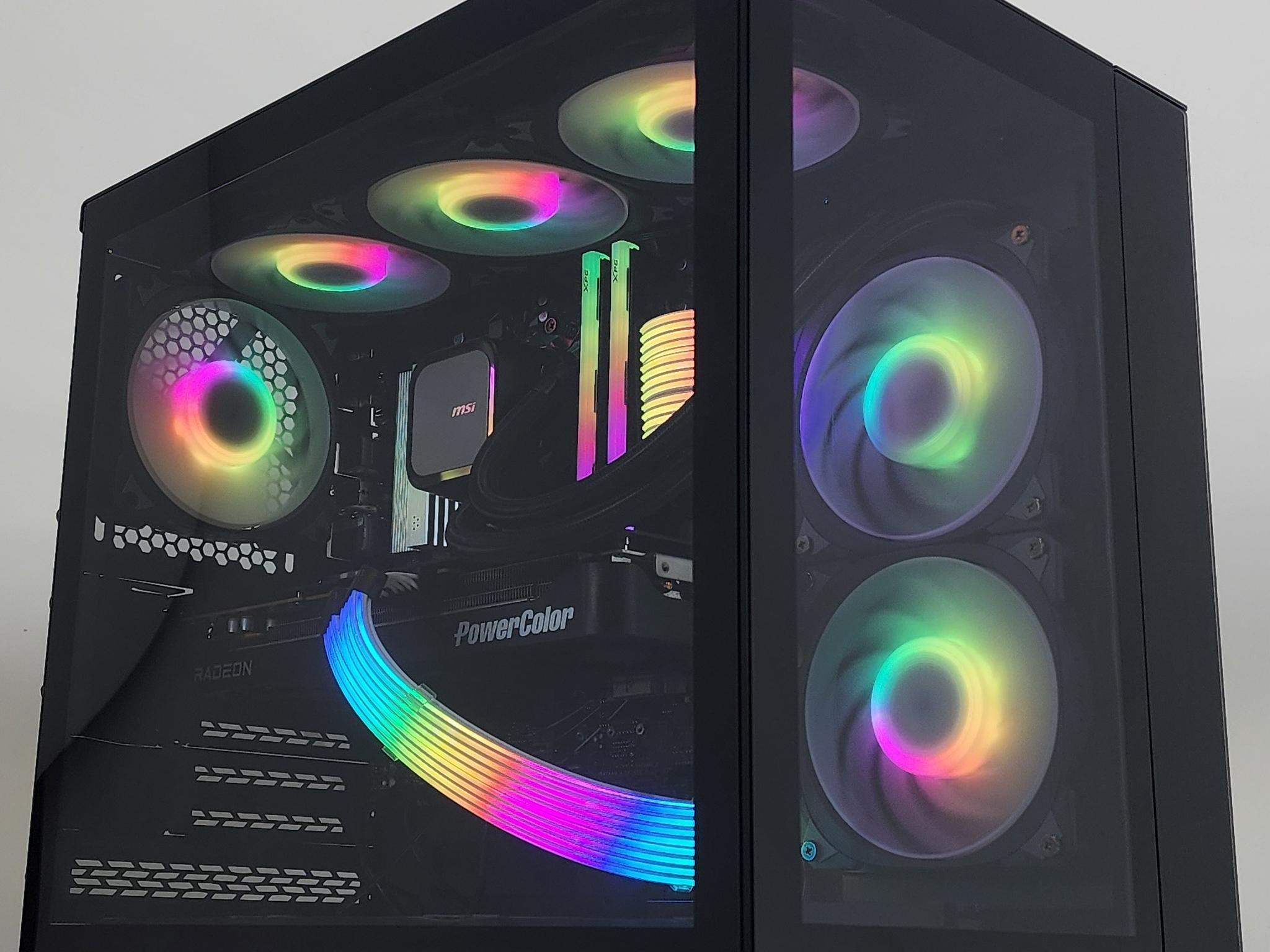 Gaming PC Ryzen 5 7600X3D 32GB RAM 1TB SSD RX 9070 XT 16GB Windows 11 Computer