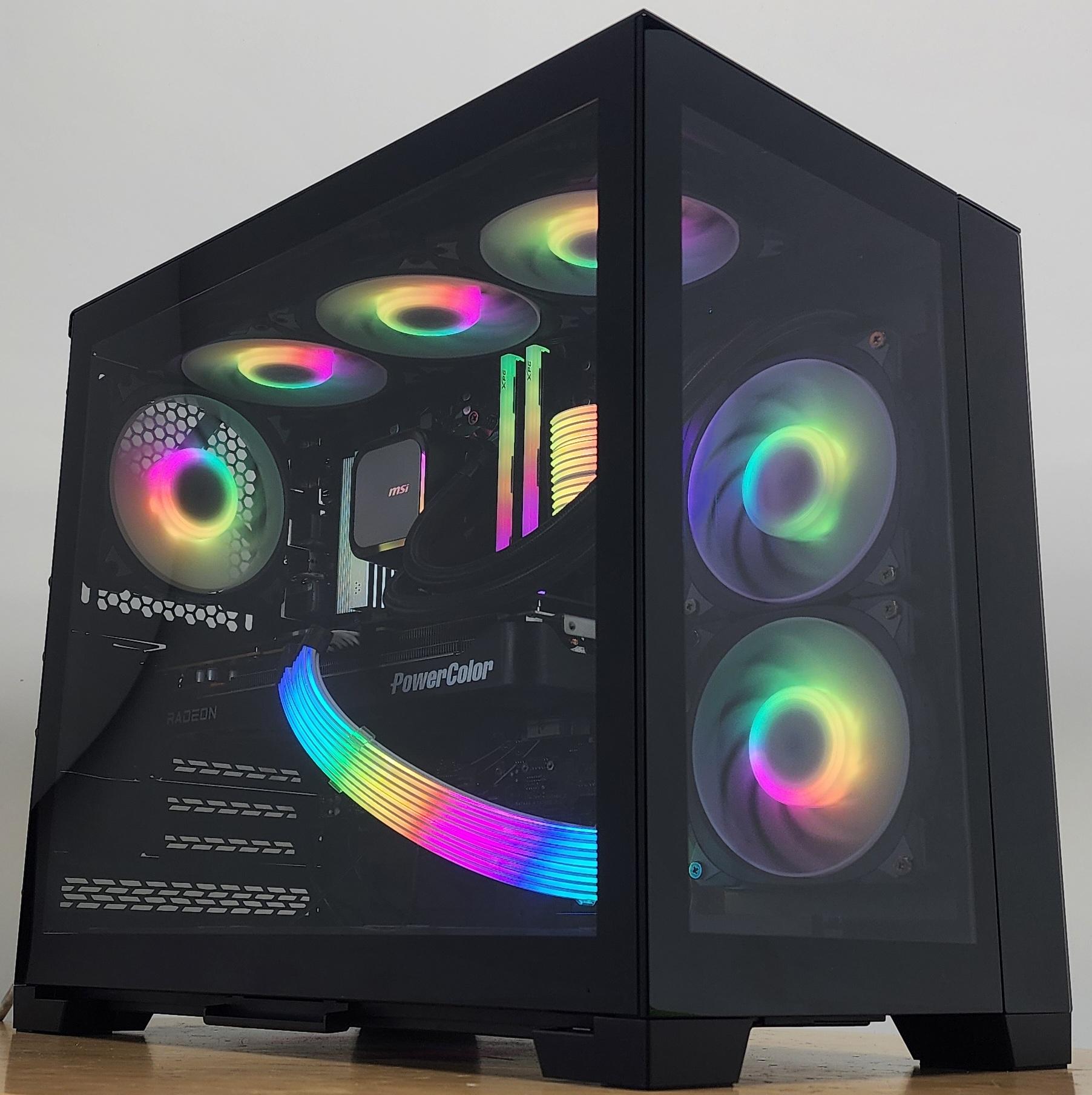 Gaming PC Ryzen 5 7600X3D 32GB RAM 1TB SSD RX 9070 XT 16GB Windows 11 Computer