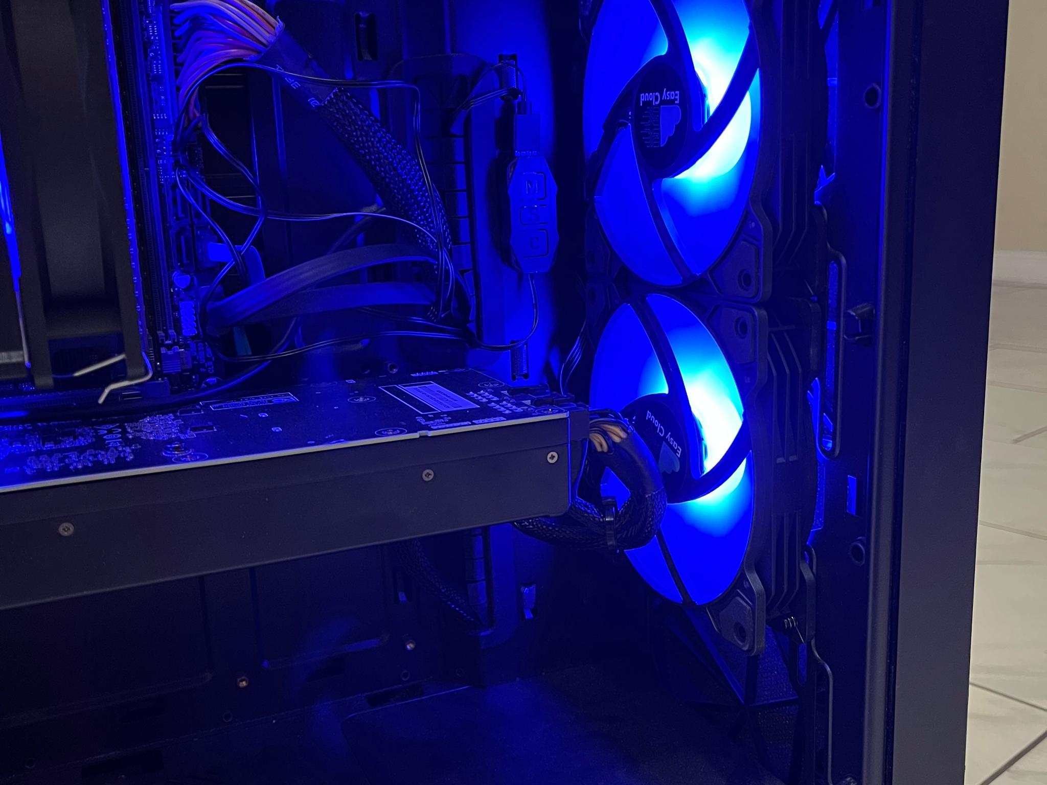 🟠🔥RTX 3070, Intel i5-9400, 16GB RAM, 500GB SSD, High Performance RGB Gaming PC w/ Wi-Fi & Remote 🖥️🔵
