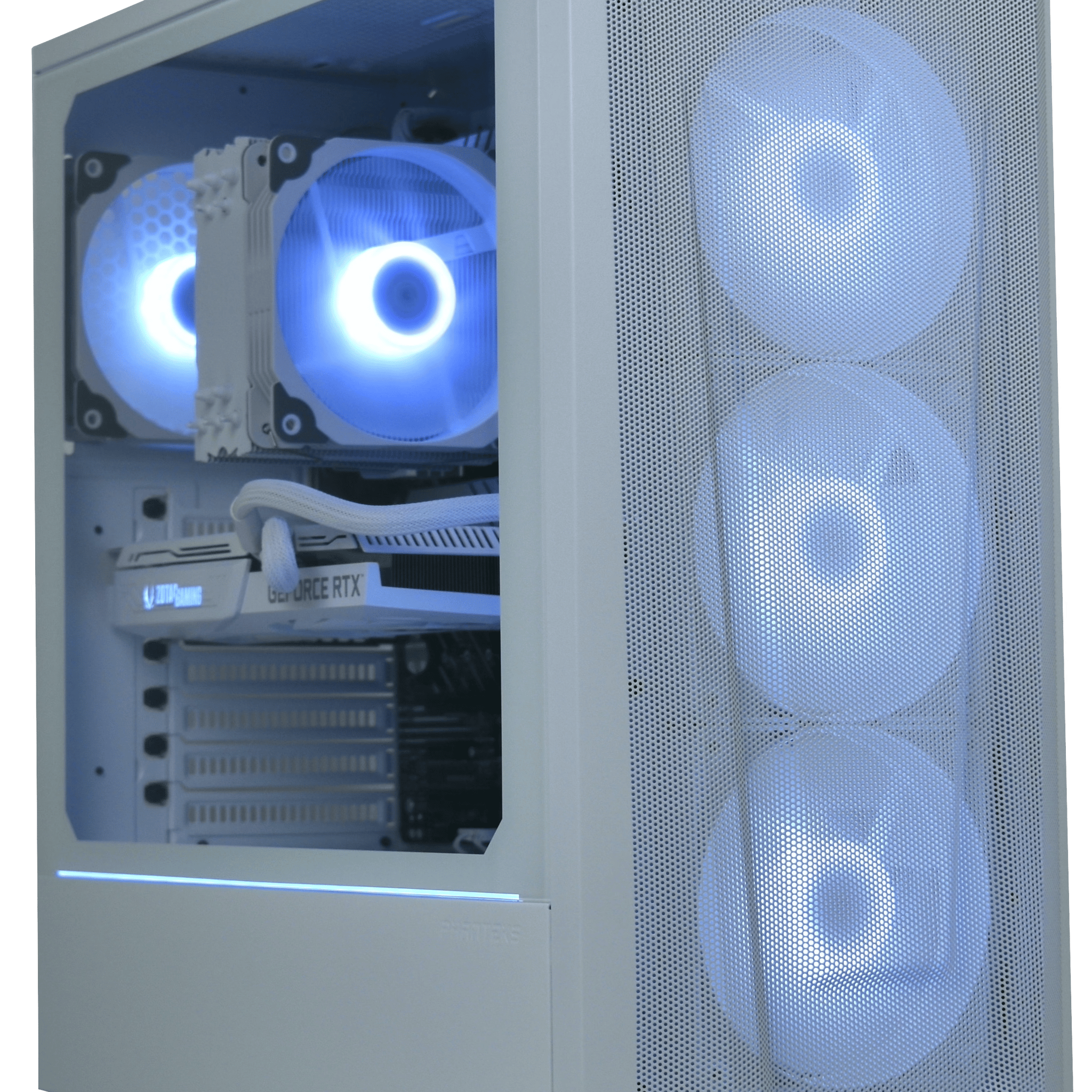 Forge Hercules ❄️ARCTIC WHITE❄️ Gaming PC / RTX 3060ti / Ryzen 5600 / 1TB NVME SSD / 16GB DR4 / WiFi