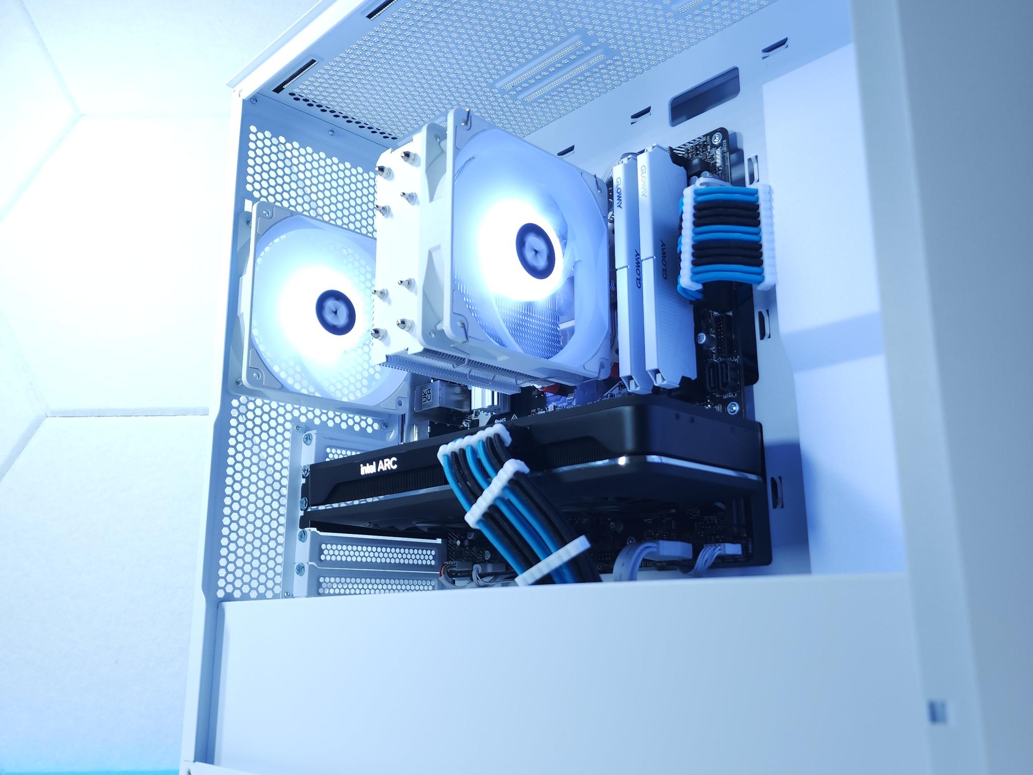 🤍🤍1080p Gaming | ARC A750 | Ryzen 5 5500 | 32GB 3200MHz | 1TB NVMe SSD
