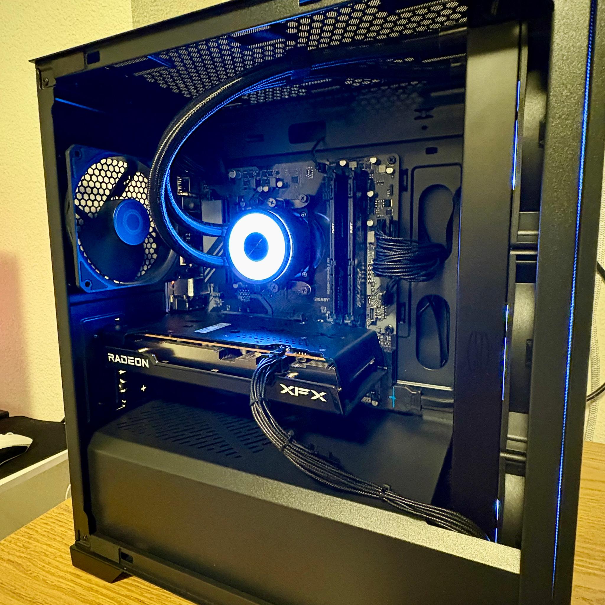Ryzen 5 7500f + Rx 7600 ddr516gb 1tb