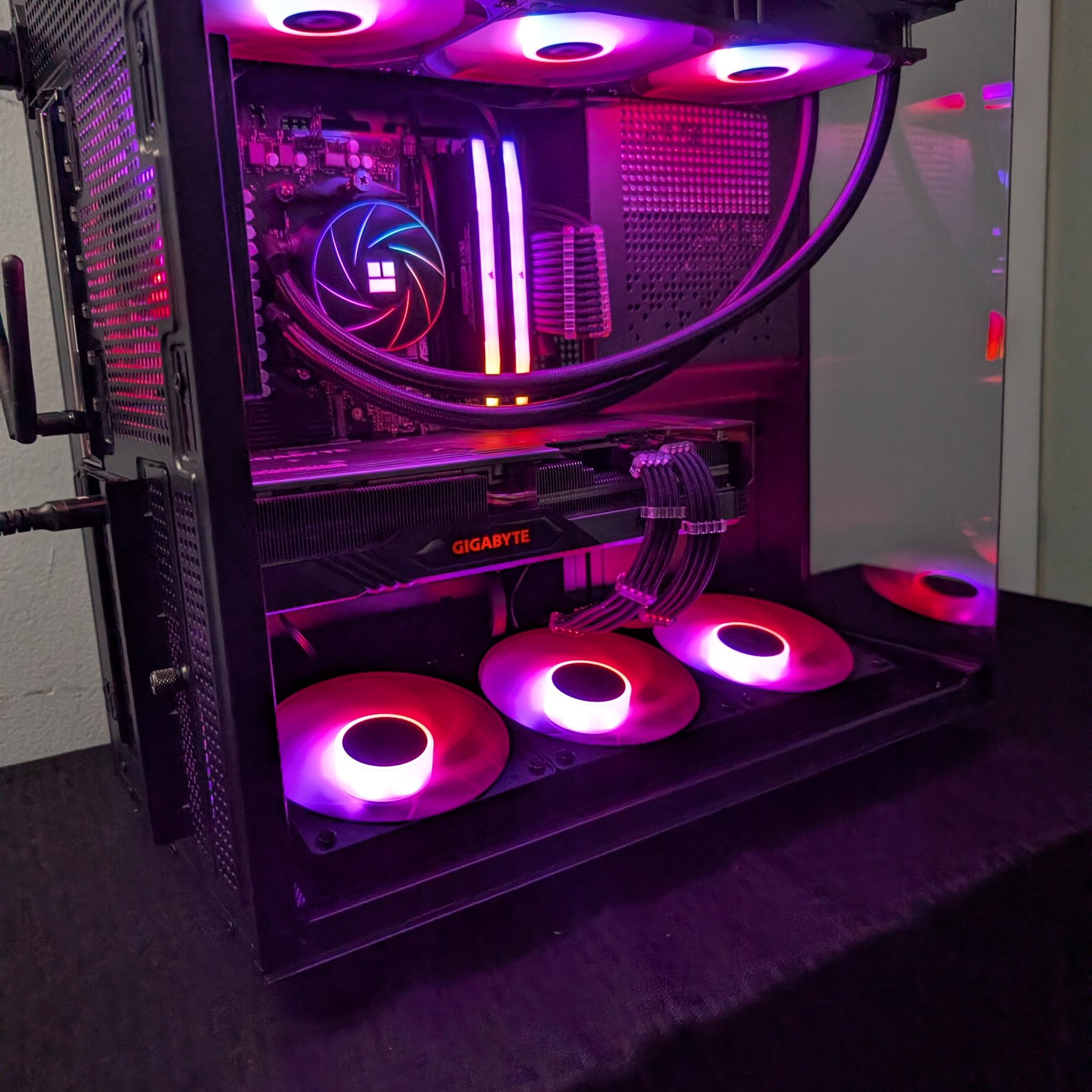 Ryzen 5 7500x3d-RX 7800 XT 16GBvram-32GB DDR5 6000-1 TB NVME Gaming PC
