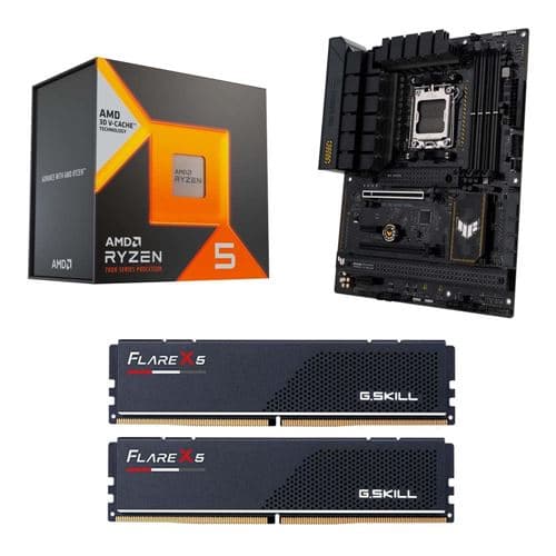 AMD Ryzen 5 7600X3D, ASUS TUF Gaming B650 Plus WiFi, G.Skill 32GB DDR5-6000 Kit, Bundle