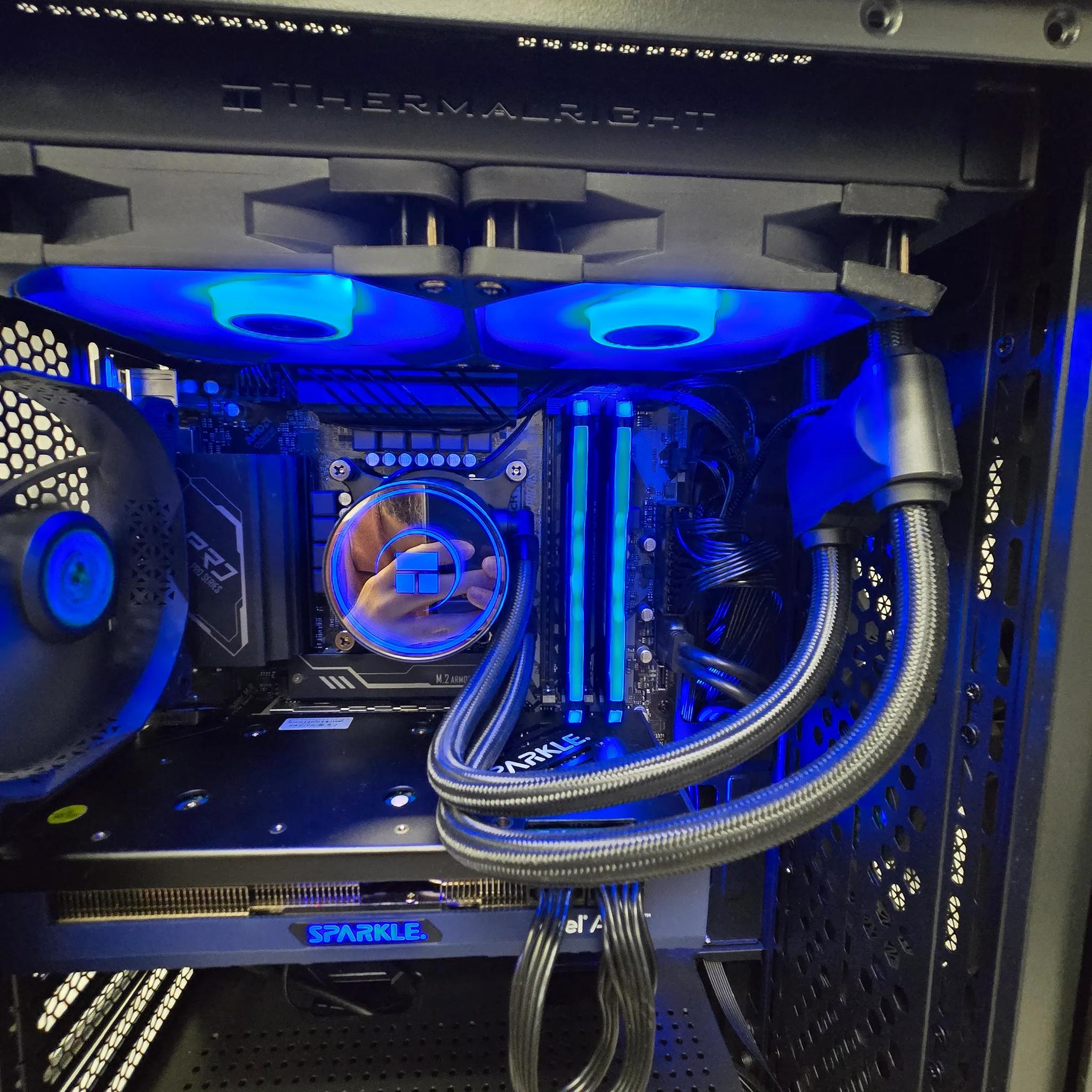 12600KF - Intel ARC A580 - 32GB DDR4 3200MHZ - 1TB NVME SSD