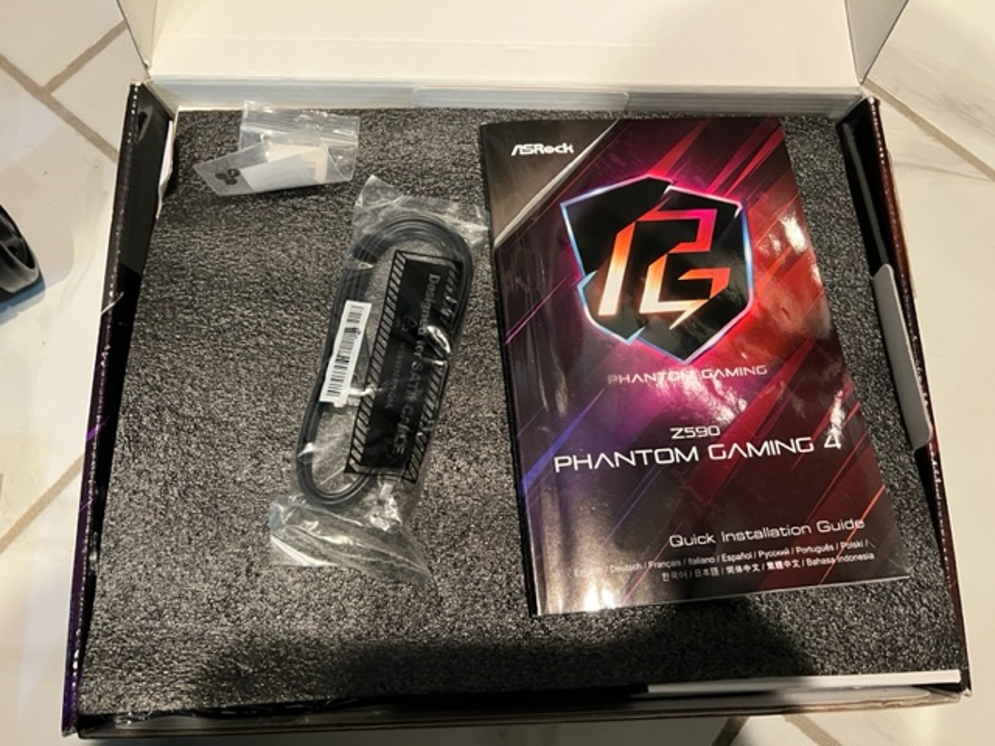 Asrock Z590 Phantom Gaming 4 DDR4 PCIE ATX Intel Motherboard