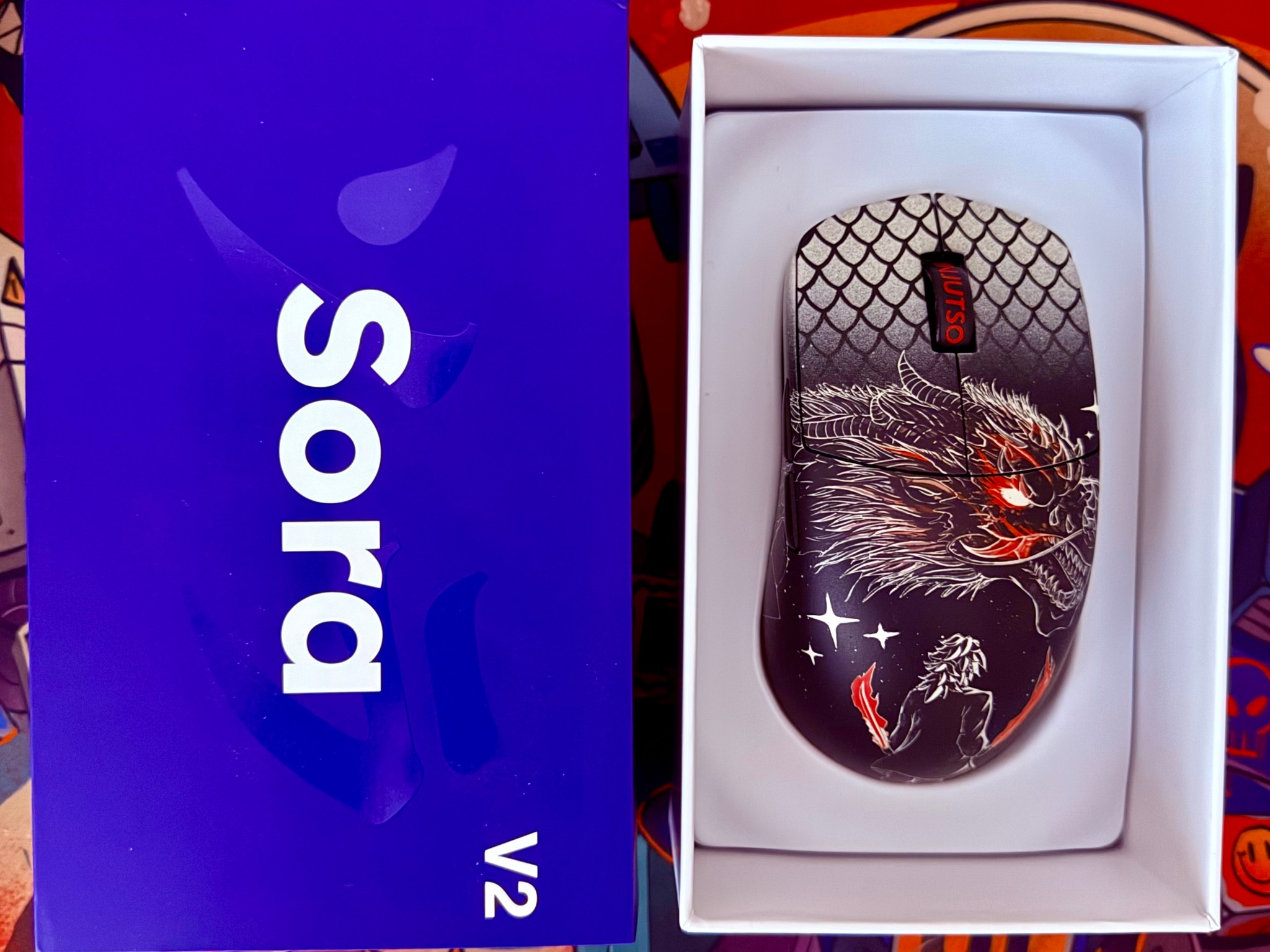 Ninjutso Sora v2 Superlight Wireless Gaming Mouse | Custom