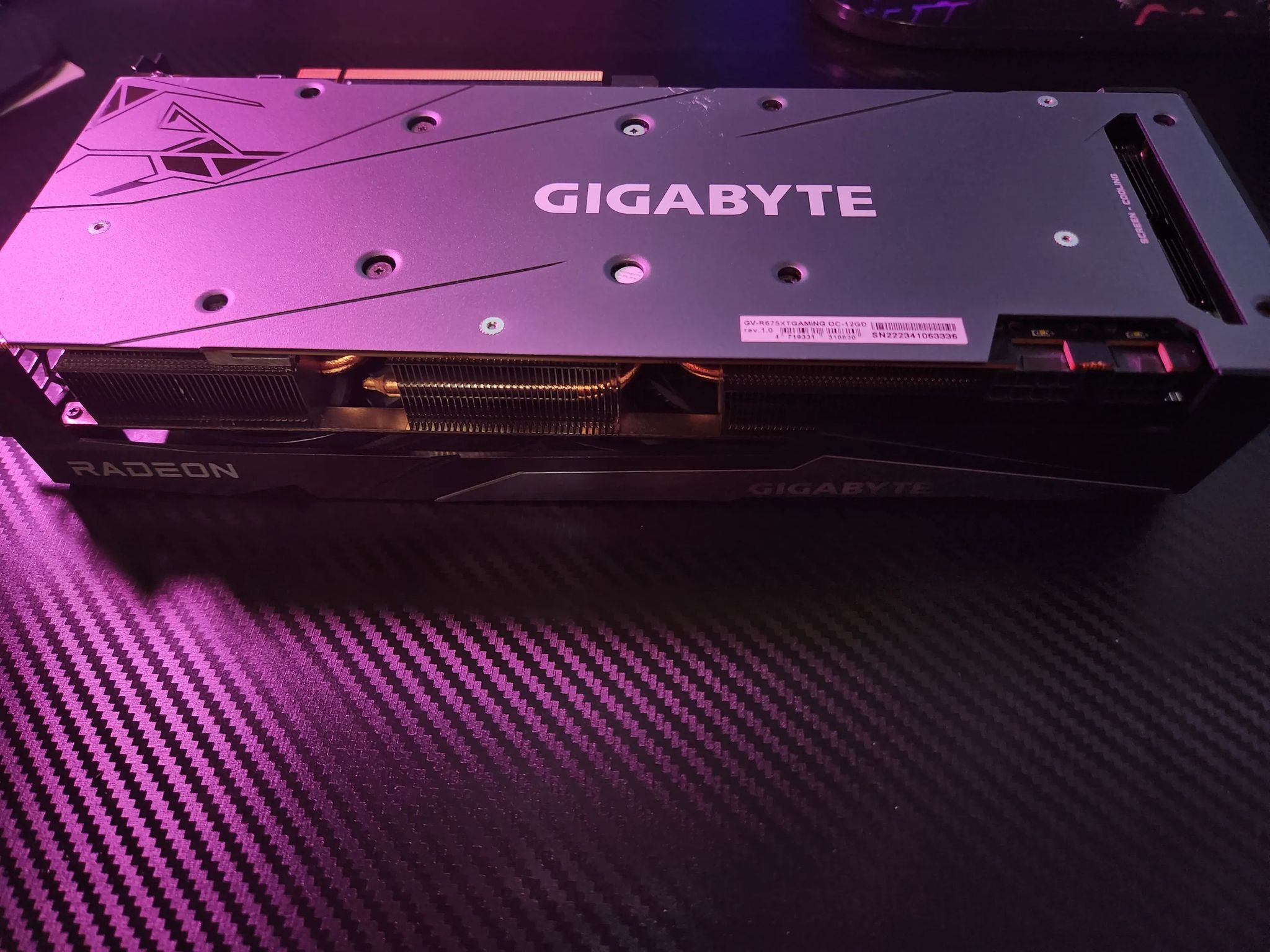 RX 6750 XT II Gigabyte Gaming OC (Original box included)
