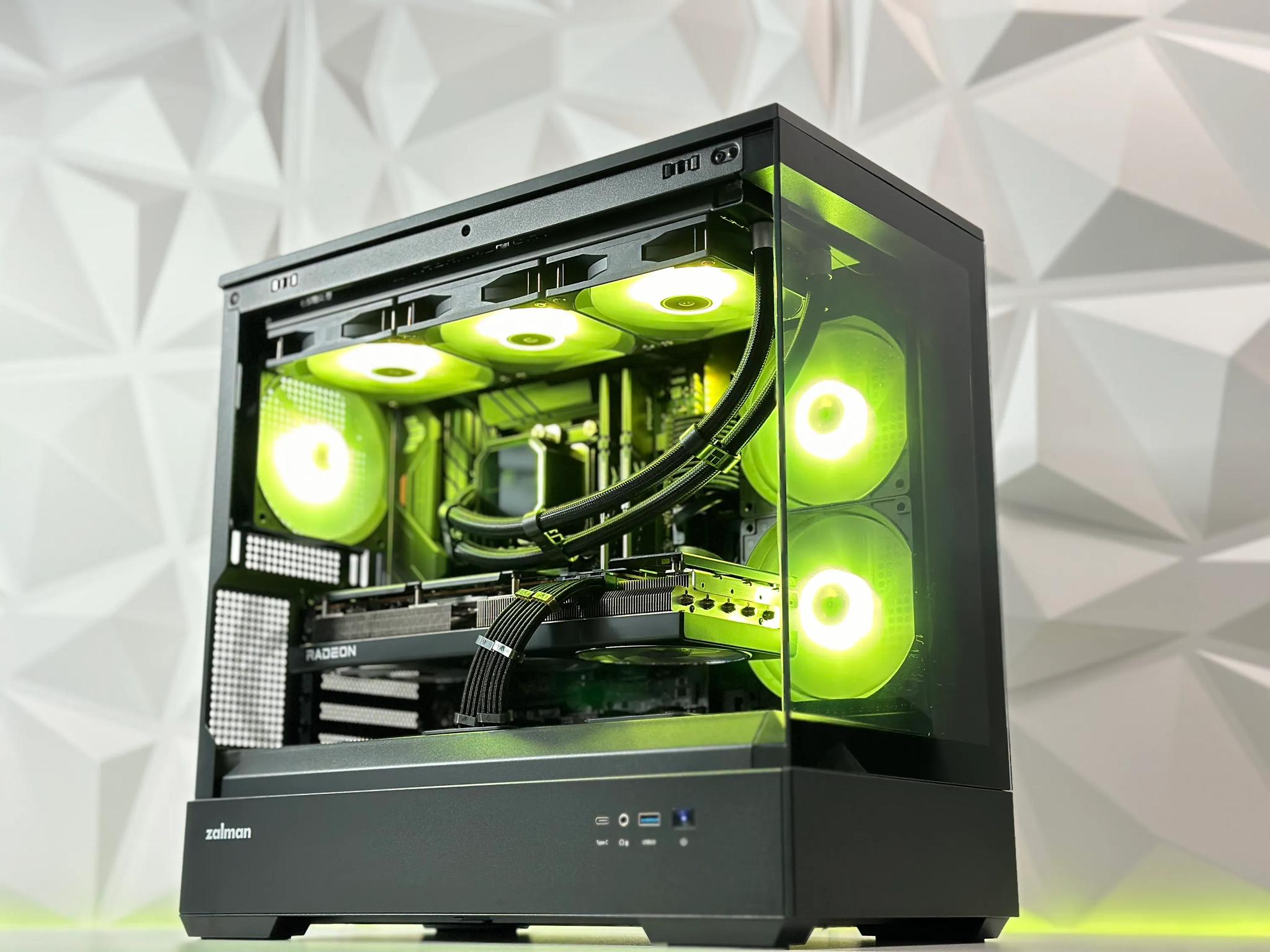 🌌🔫Dark Trooper||Liquid Cooled Gaming PC 🌌AMD RX 7800 XT 16GB🌌Intel 12600KF🌌32GB DDR4🌌1TB SSD