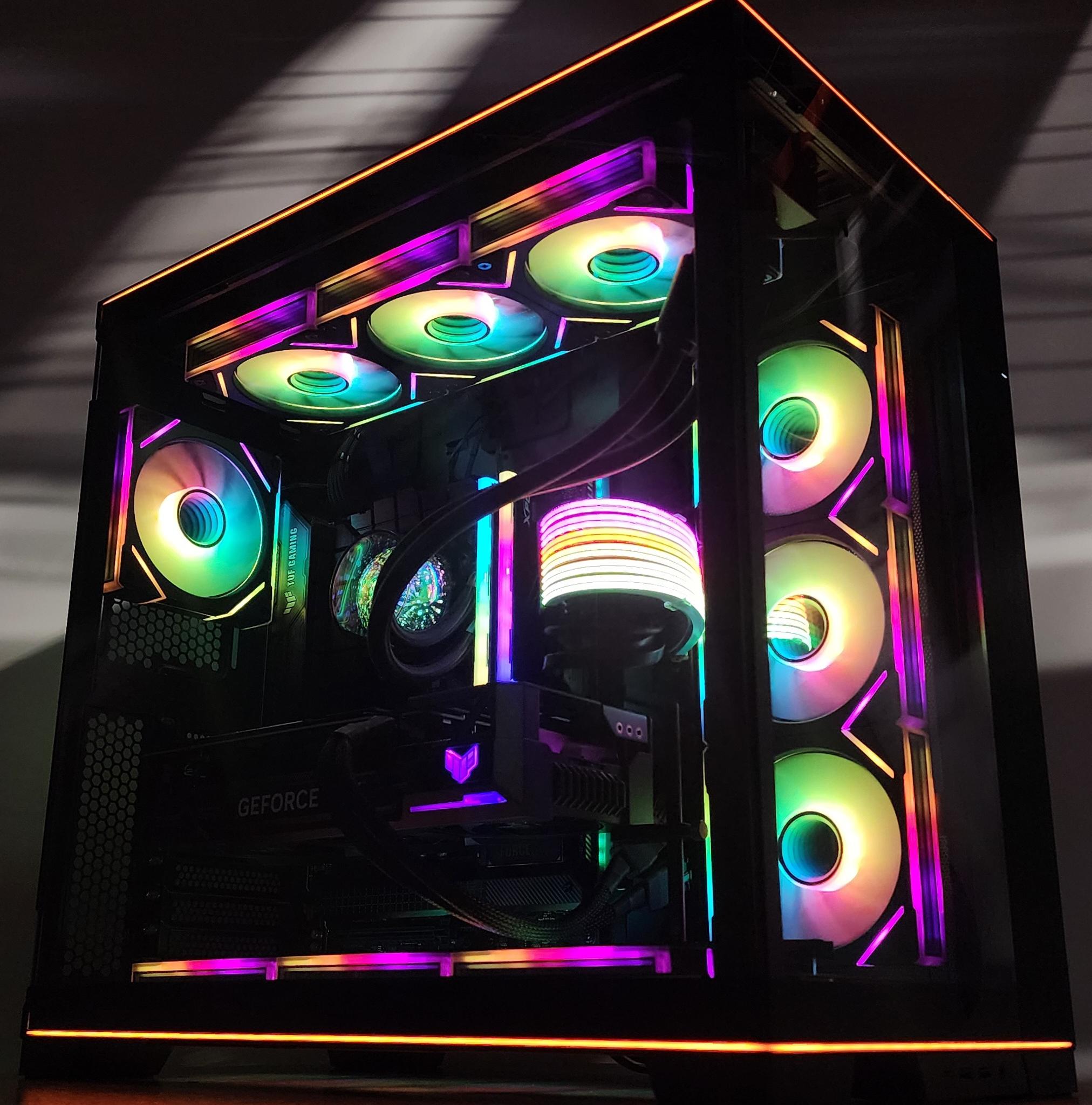 Gaming PC i7-14700KF 32GB RAM 2TB SSD RTX 4070 Ti SUPER 16GB Windows 11 Computer