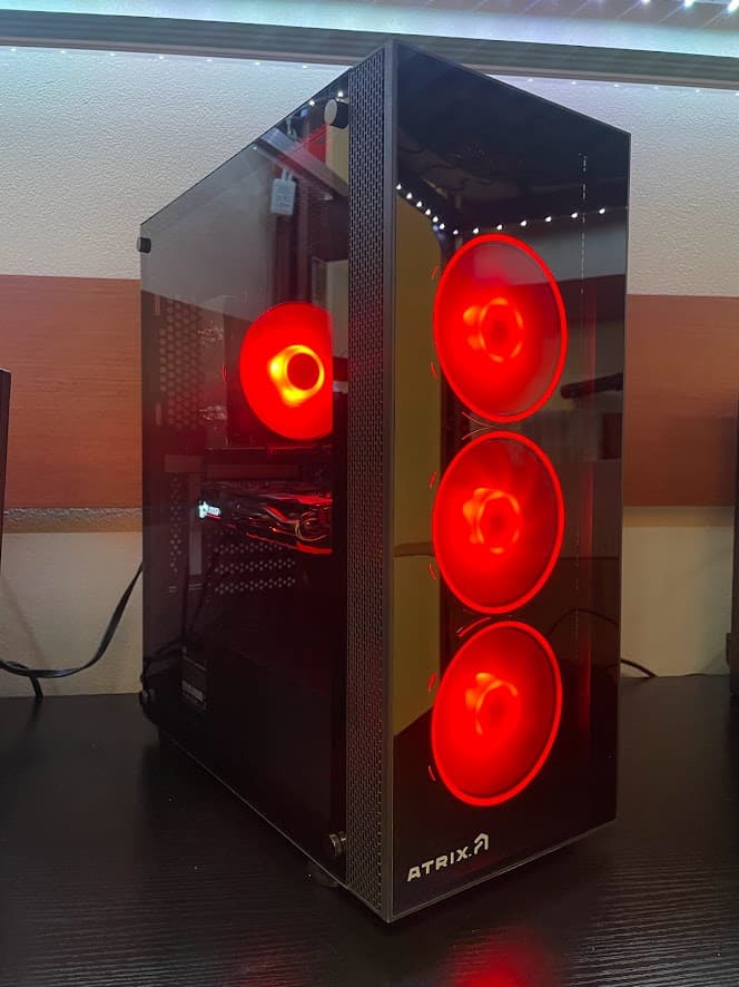 CLEAN Gaming Desktop PC Intel i5 Quad 16 GB SSD RX 470 4GB HDMI WIN 10 PRO