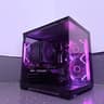 ⚫️"Obsidian Glow"🌈| 1080p Gaming | RTX 3050 | Ryzen 5 5500 | 16GB Ram | 500GB SSD | Free Shipping