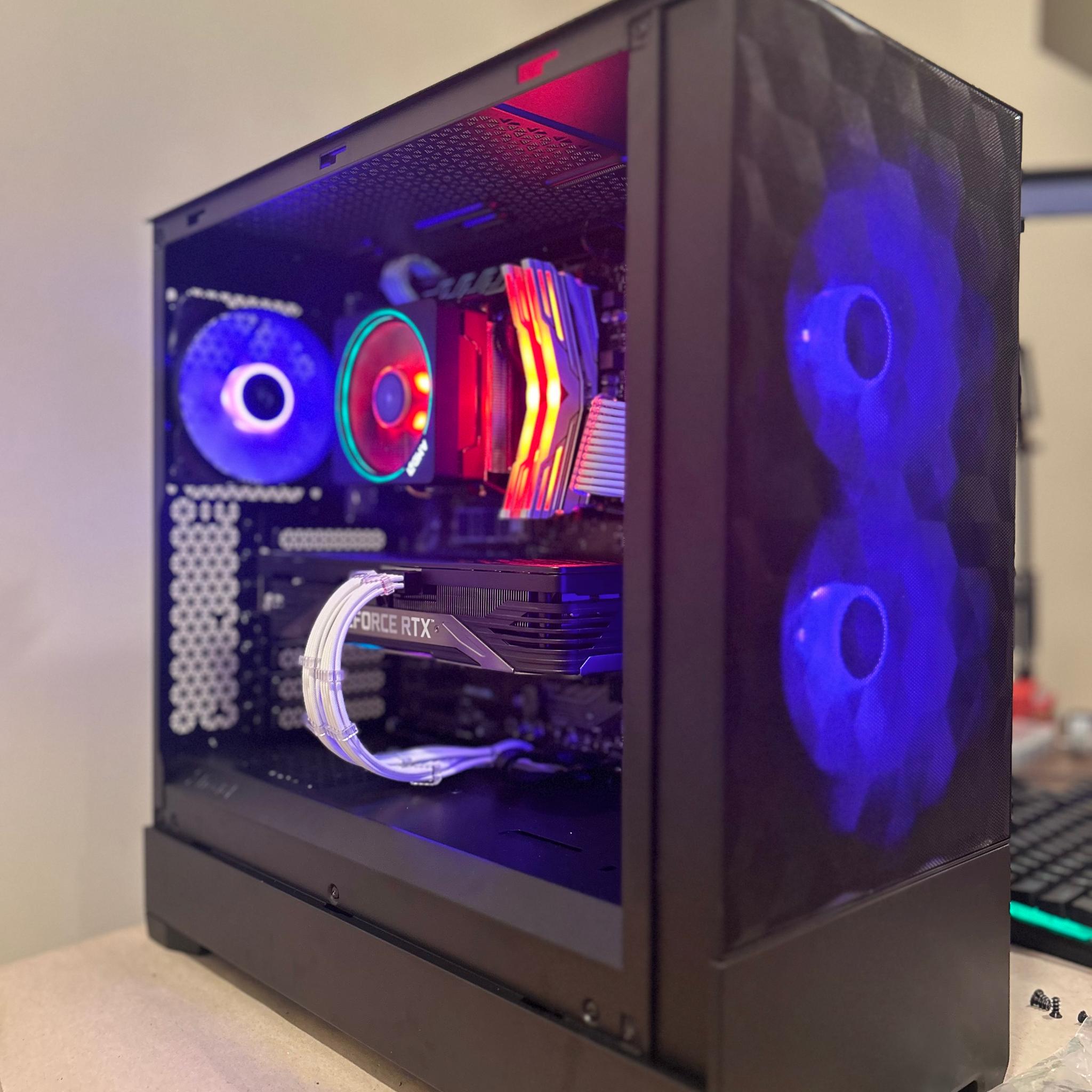 GREAT VALUE 1440P || ❄️⚫Obsidian Frost⚫❄️ || RTX 3070/Ryzen 5 5600X/32 GB DDR4/512 GB NVME/WiFi