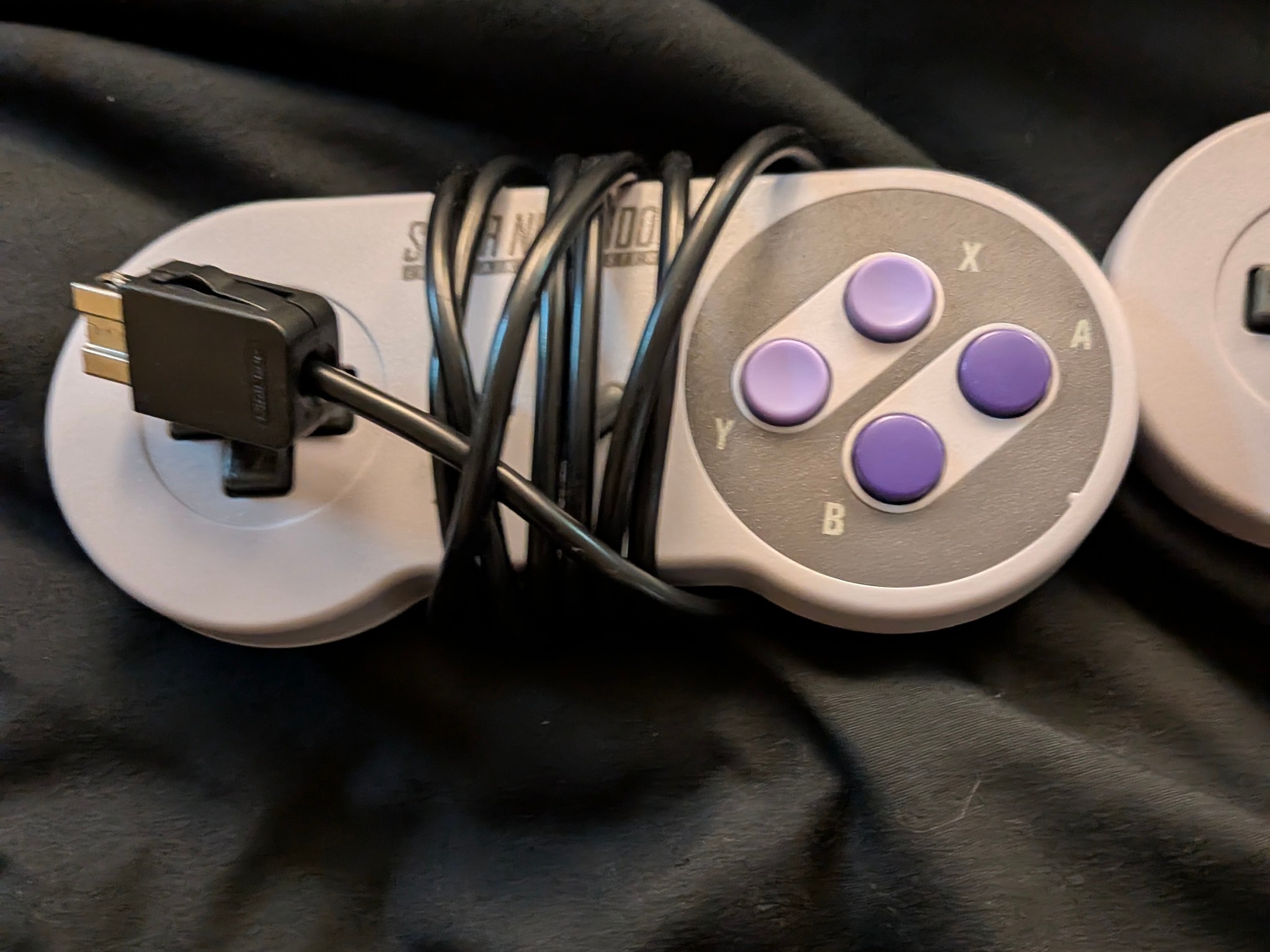 SNES classic, w/controllers and nintendo usb brick.