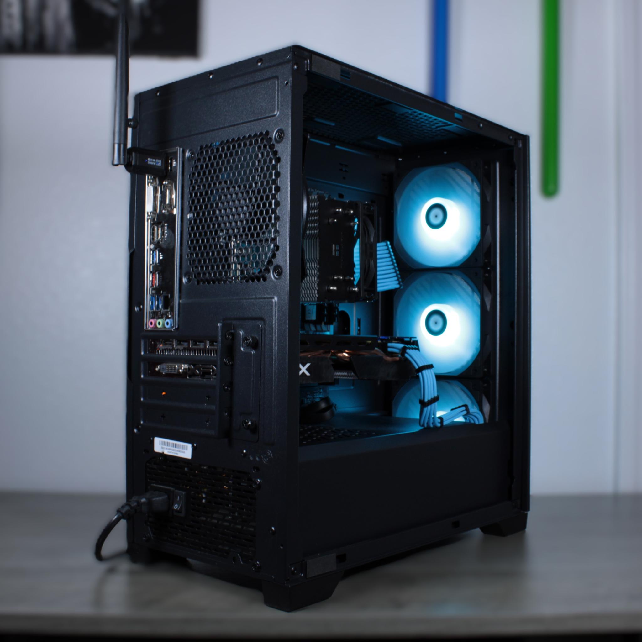 AMD RX 580 8GB | Ryzen 5 2600 | 16 GB DDR4 3200MHz Ram | 1 TB NVMe M.2 | Win 11 Activated | WiFi