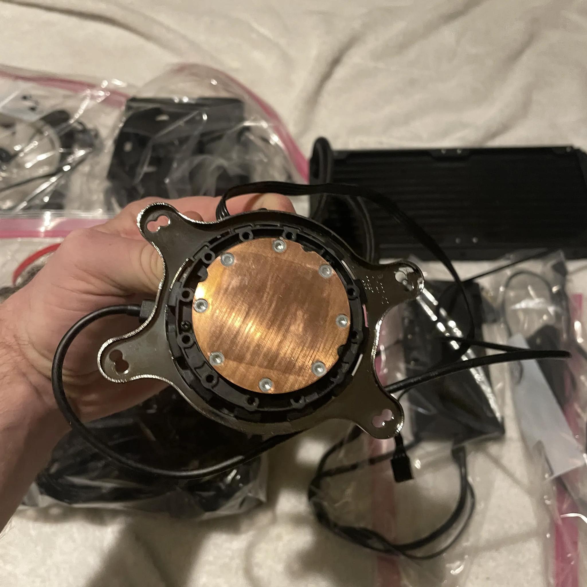 PC HARDWARE BUNDLE - OPEN TO OFFERS: 7 LL120 Corsair fans, EVGA 80G 850W PSU, ASUS ROG 240mm AIO