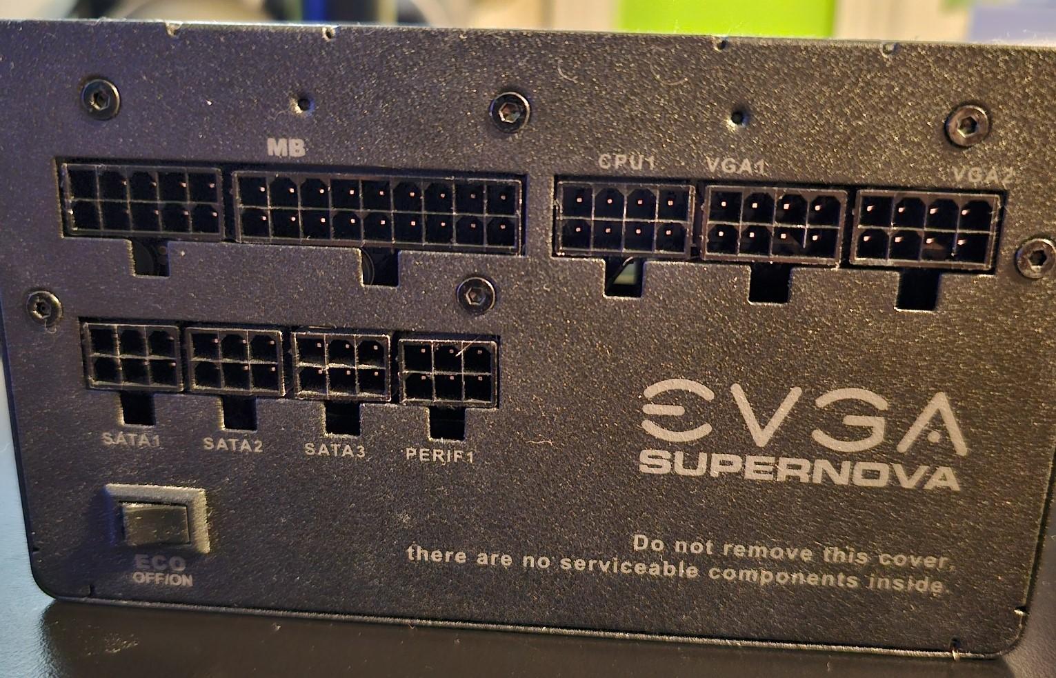 EVGA Supernova 650 G2 650W 80 Plus Gold PSU Fully Modular
