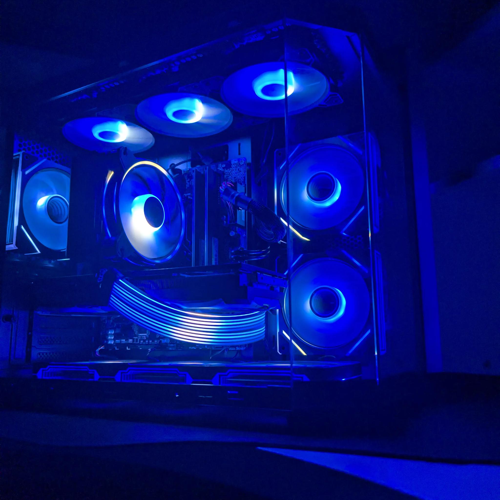 RGBEAUTY Fast 🎨 gaming PC sale! RTX 4060 TI! Windows activated! 🪟 ARGB FANS 🎨 240 FPS Ready ⬆️