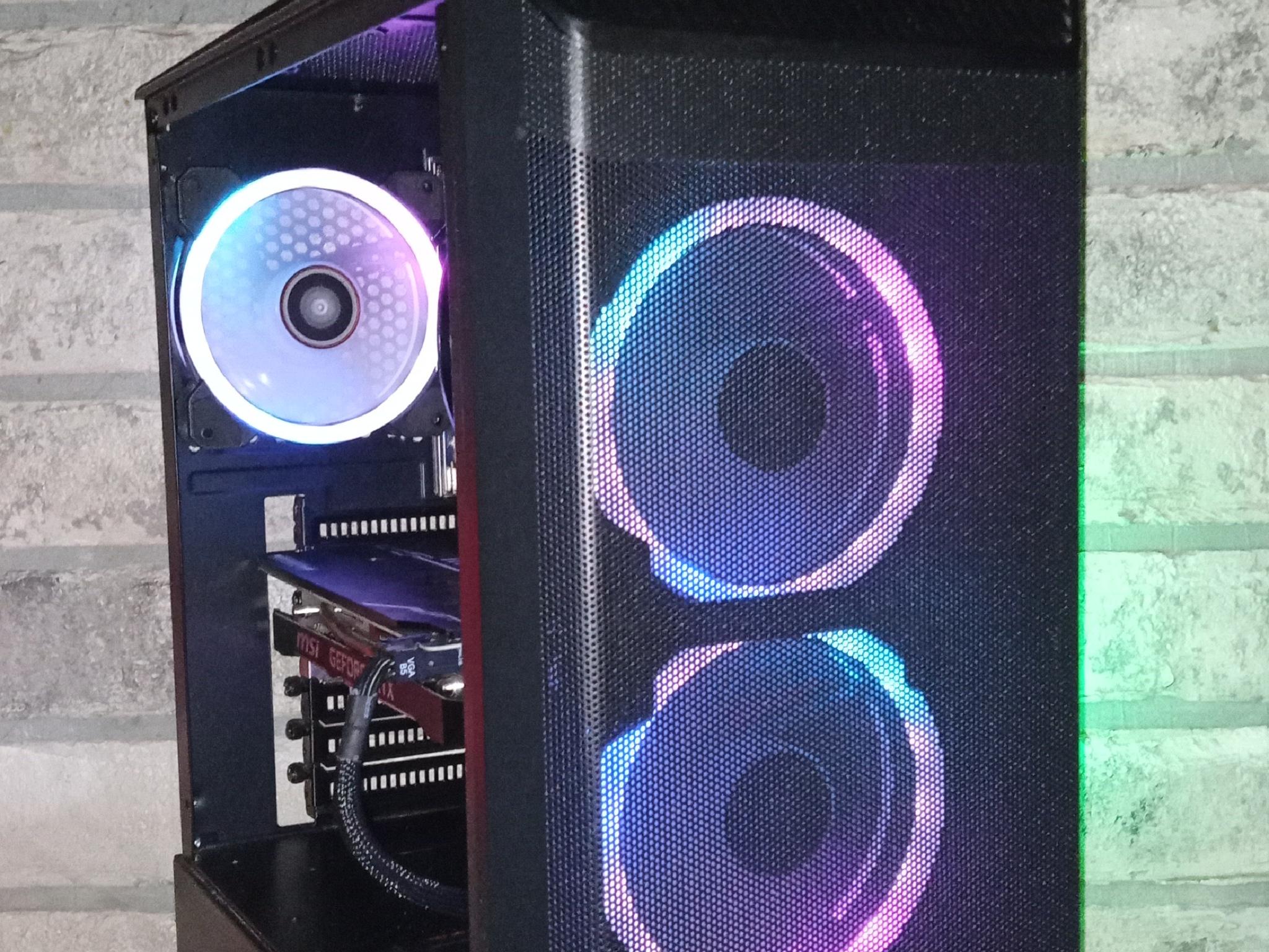 DESKTOP COMPUTER/RYZEN 5/RTX 2060/16GB RAM/512 SSD/600W PSU/WIN 11 PRO/WIFI